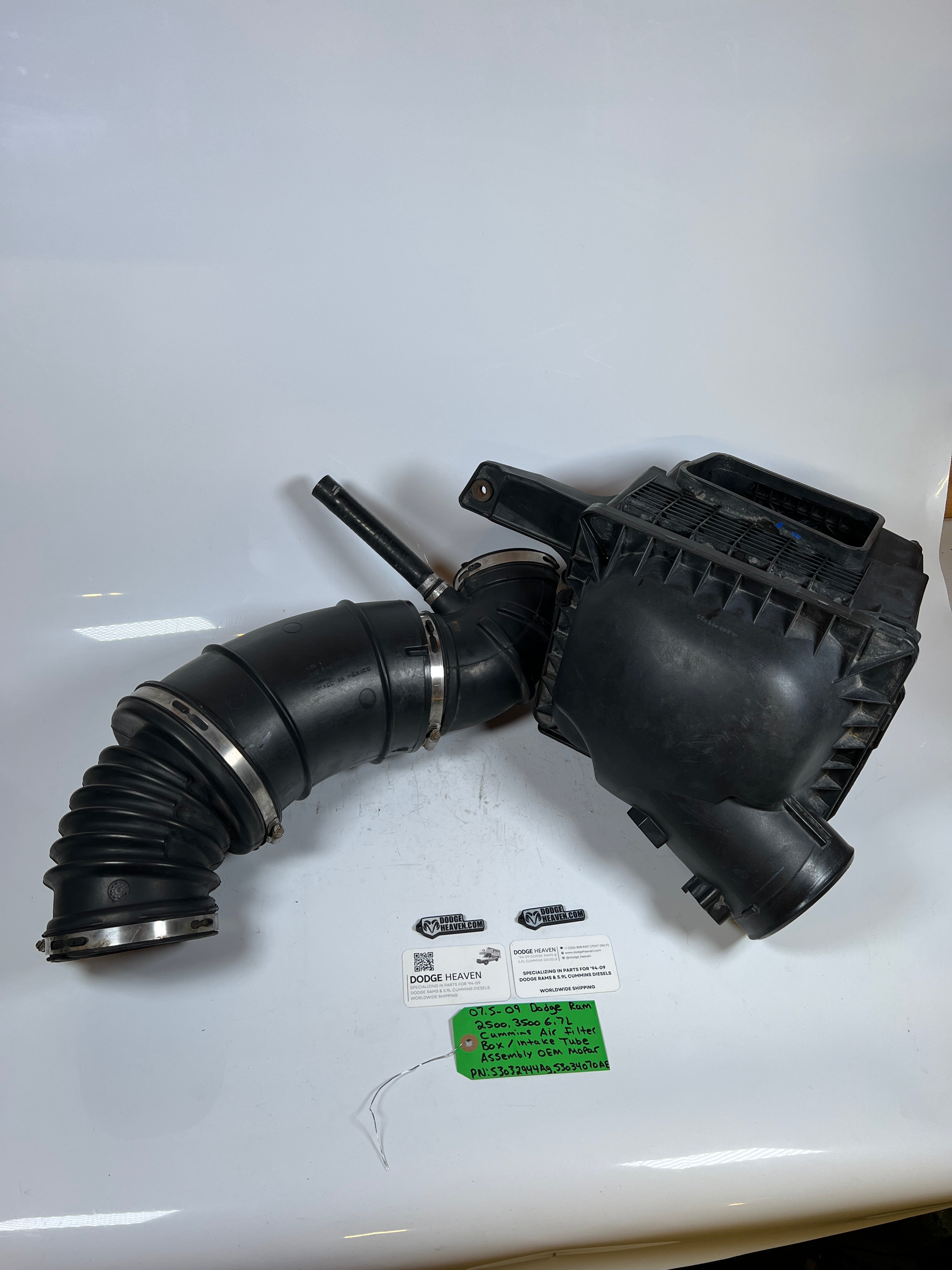 2007.5-2009 Dodge Ram 6.7L Cummins Air Filter box / Intake Tube Assembly