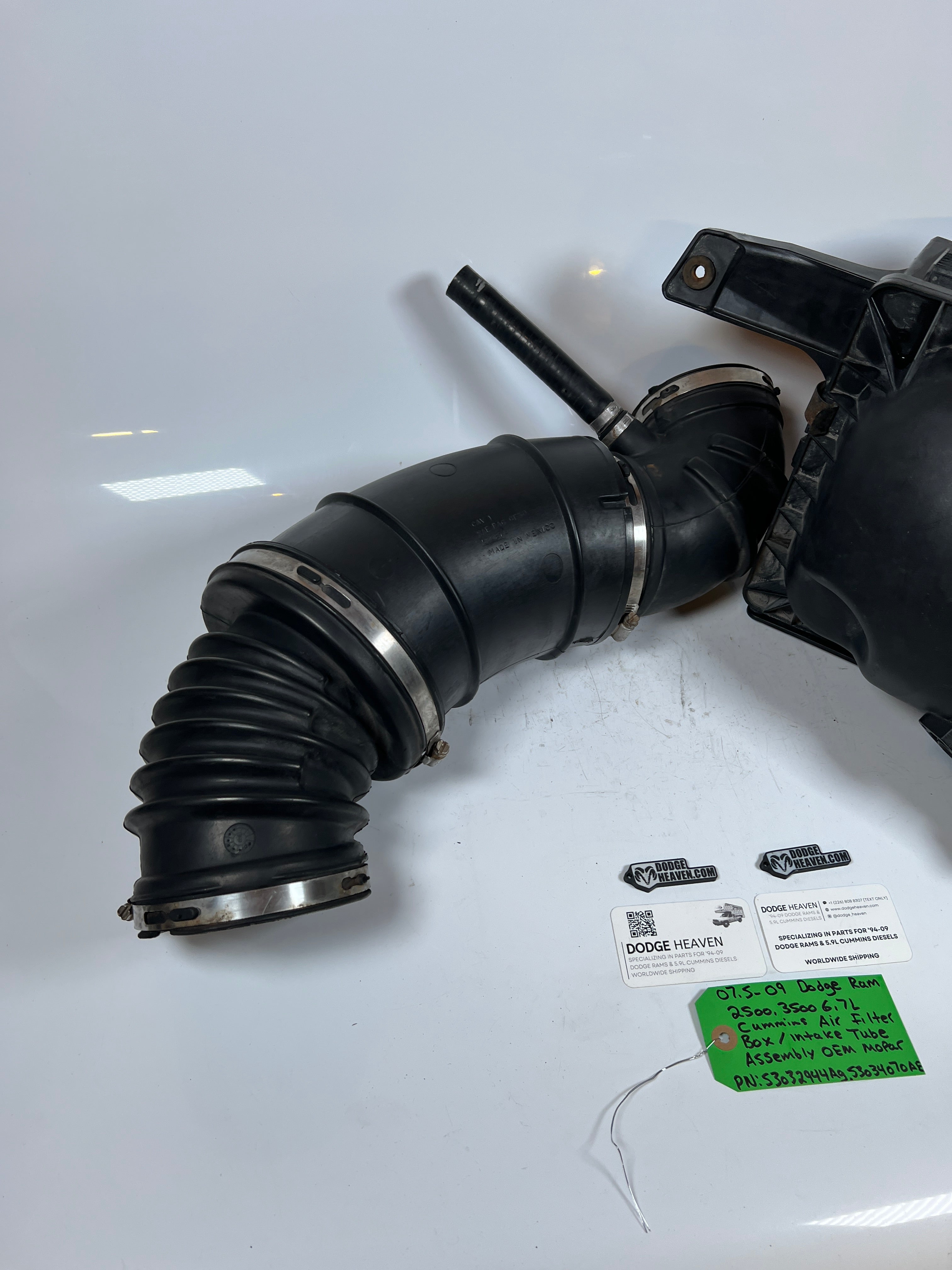 2007.5-2009 Dodge Ram 6.7L Cummins Air Filter box / Intake Tube Assembly