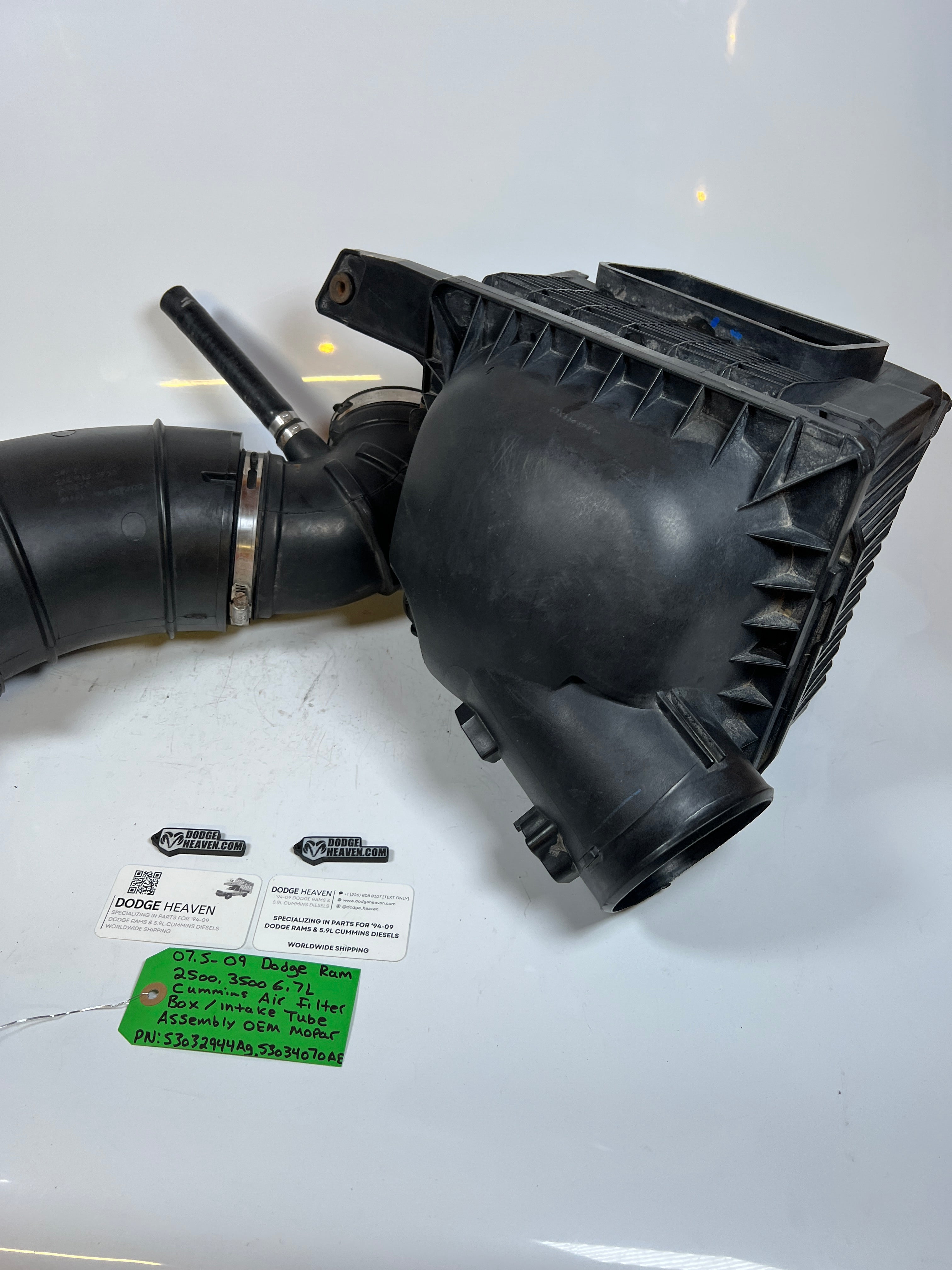 2007.5-2009 Dodge Ram 6.7L Cummins Air Filter box / Intake Tube Assembly