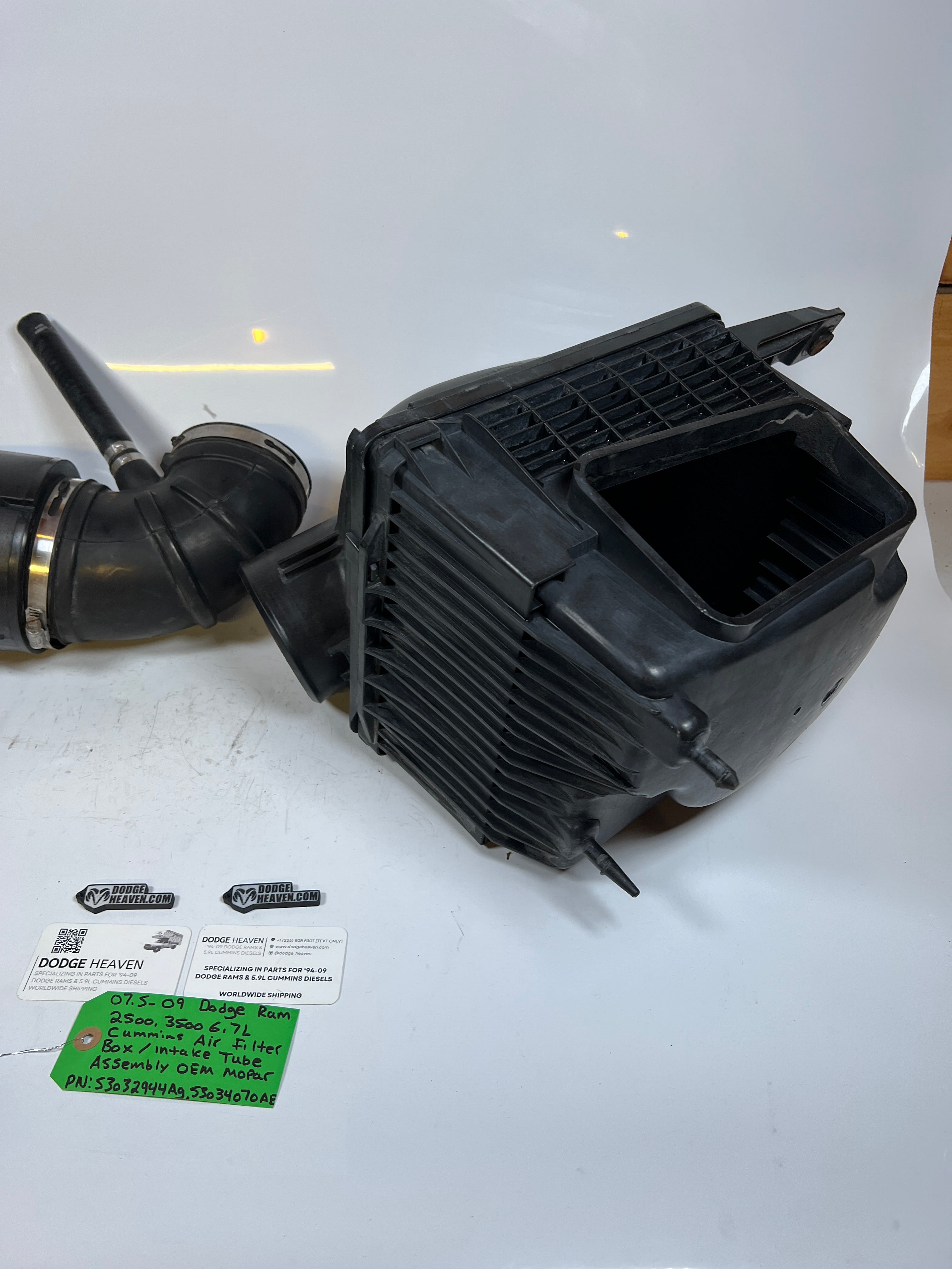2007.5-2009 Dodge Ram 6.7L Cummins Air Filter box / Intake Tube Assembly