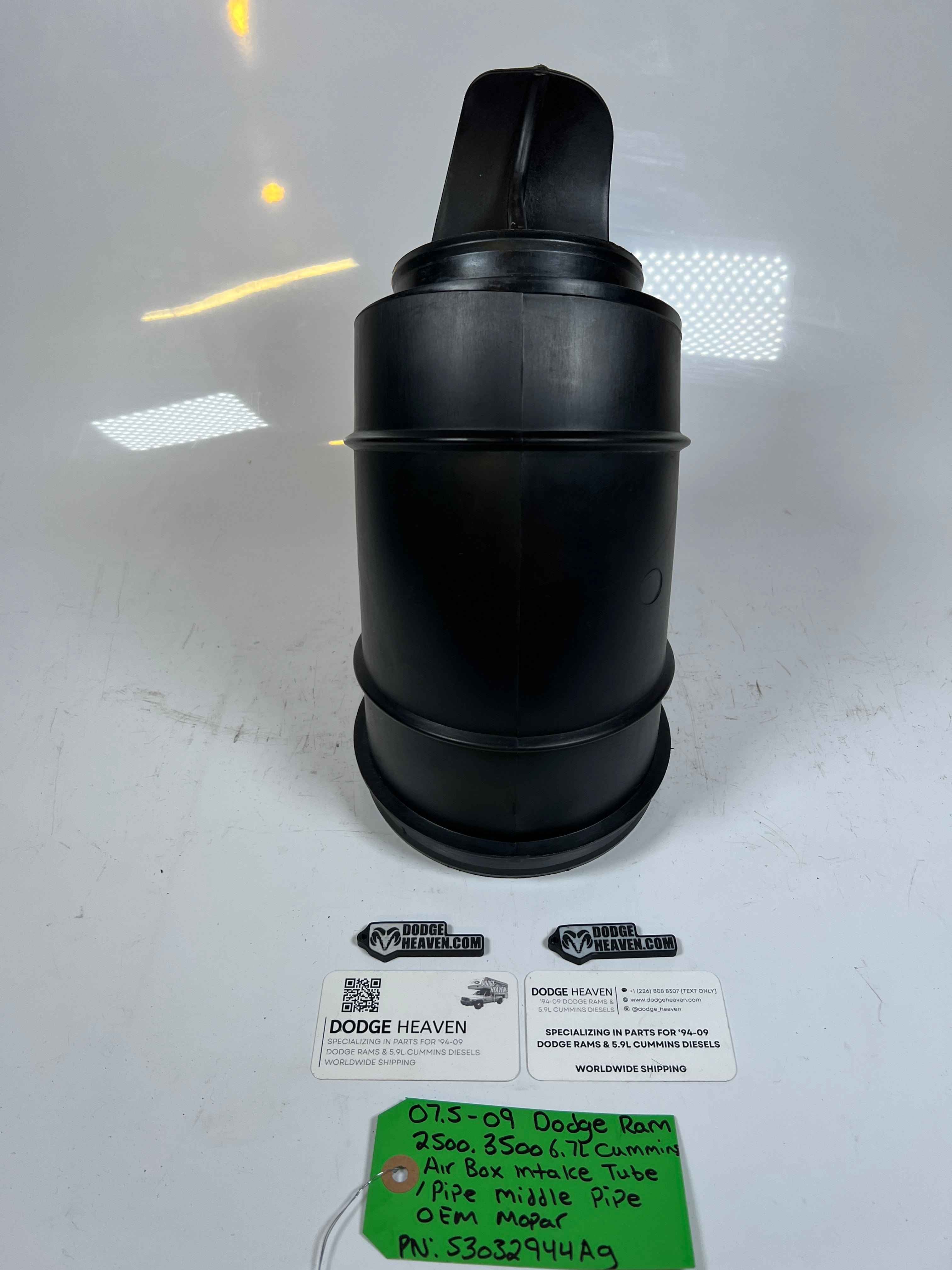2007.5-2009 Dodge Ram 6.7L Cummins Air Box Intake Tube (Middle)