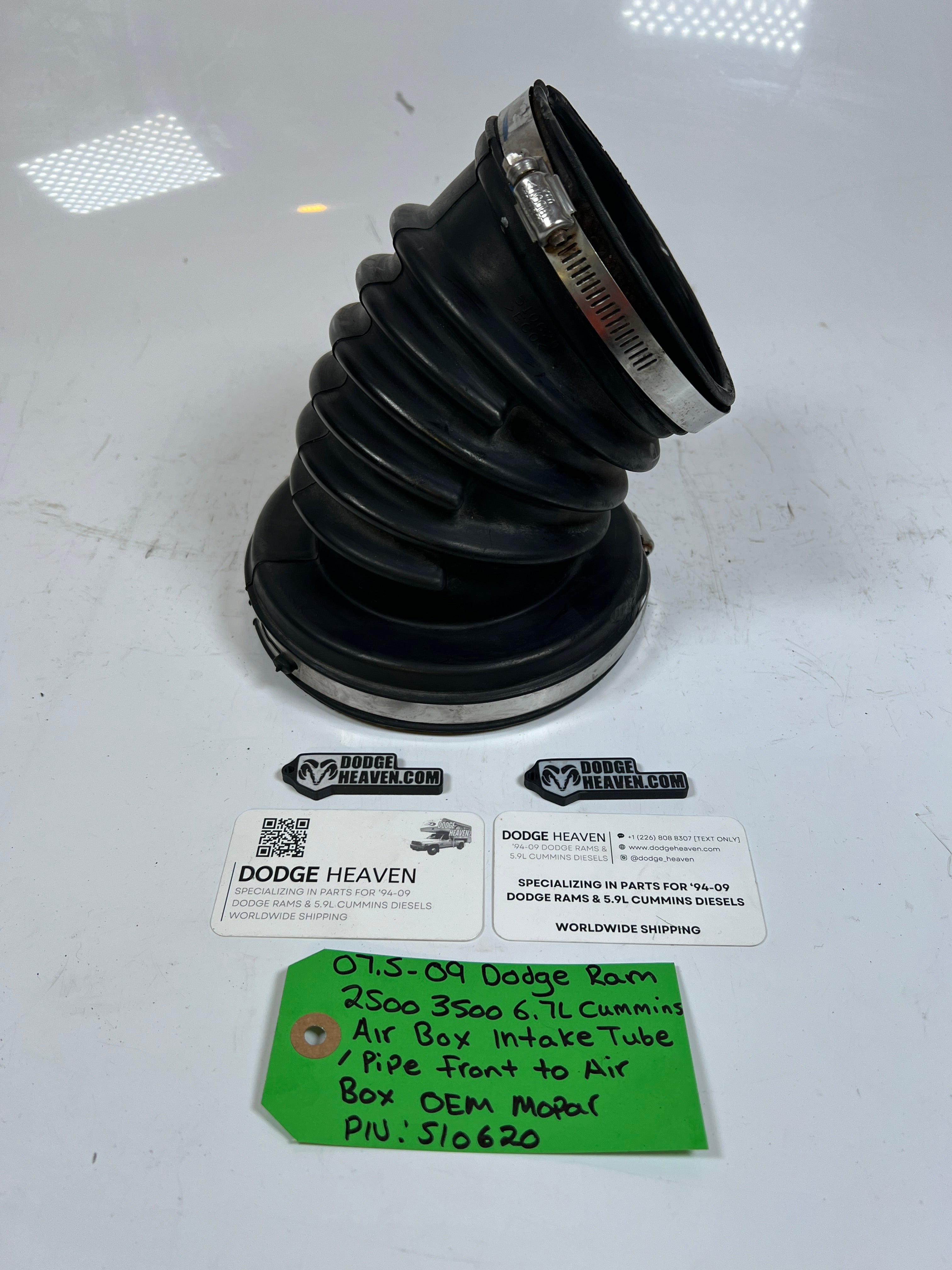 2007.5-2009 Dodge Ram 6.7L Cummins Air box Intake Tube (Front)