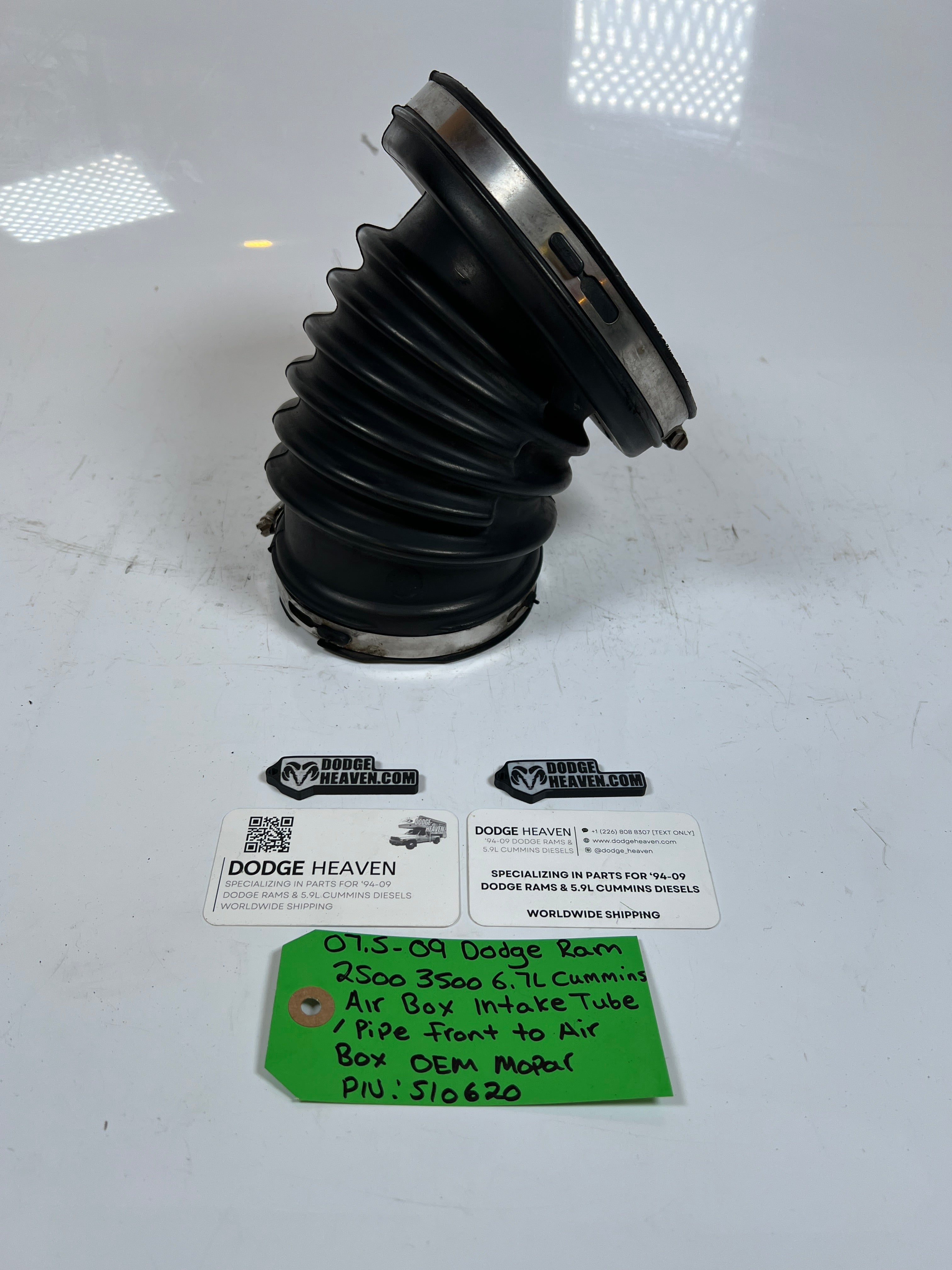 2007.5-2009 Dodge Ram 6.7L Cummins Air box Intake Tube (Front)