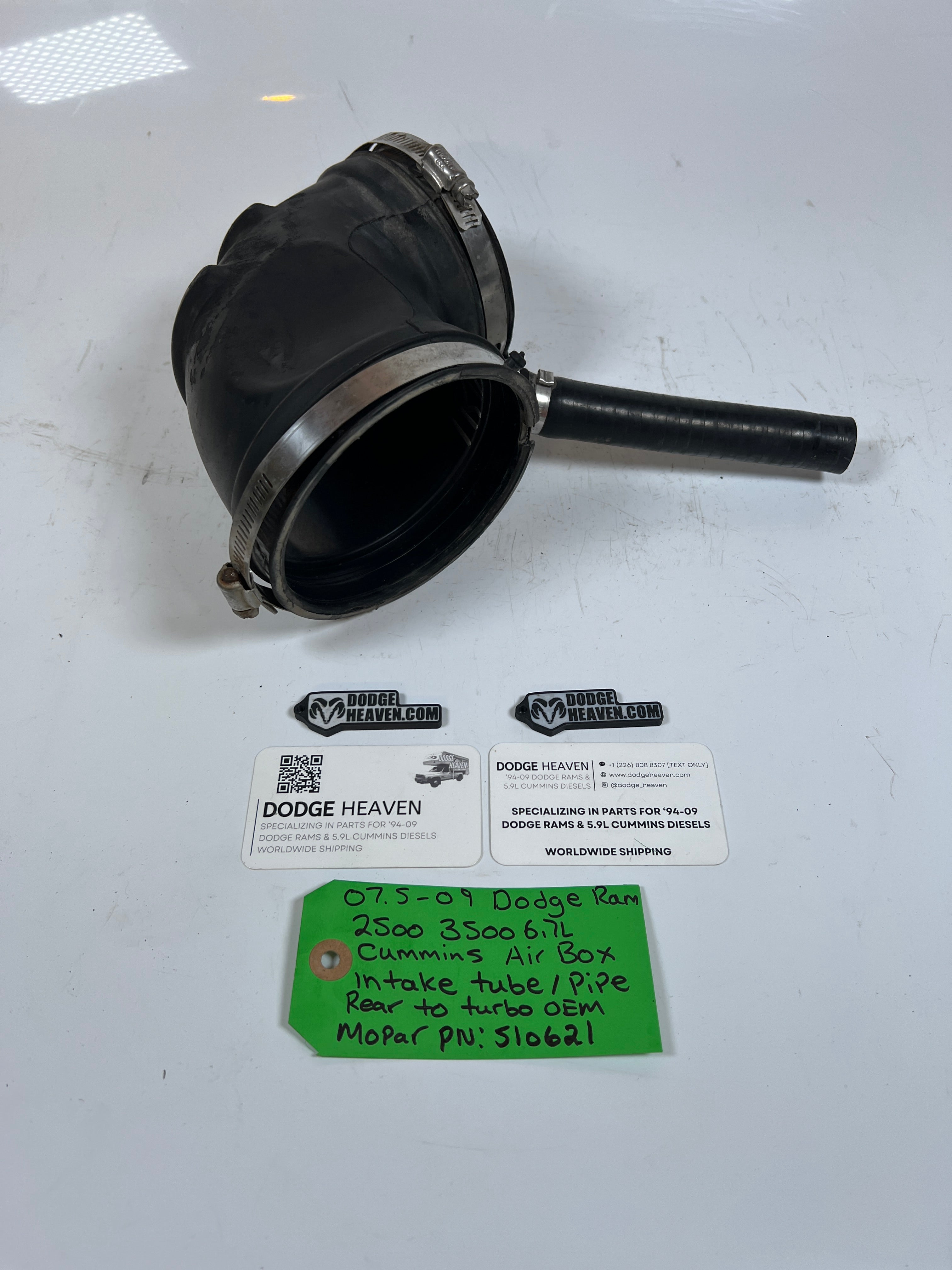 2007.5-2009 Dodge Ram 6.7L Cummins Air Box Intake Tube ( Rear To Turbo)