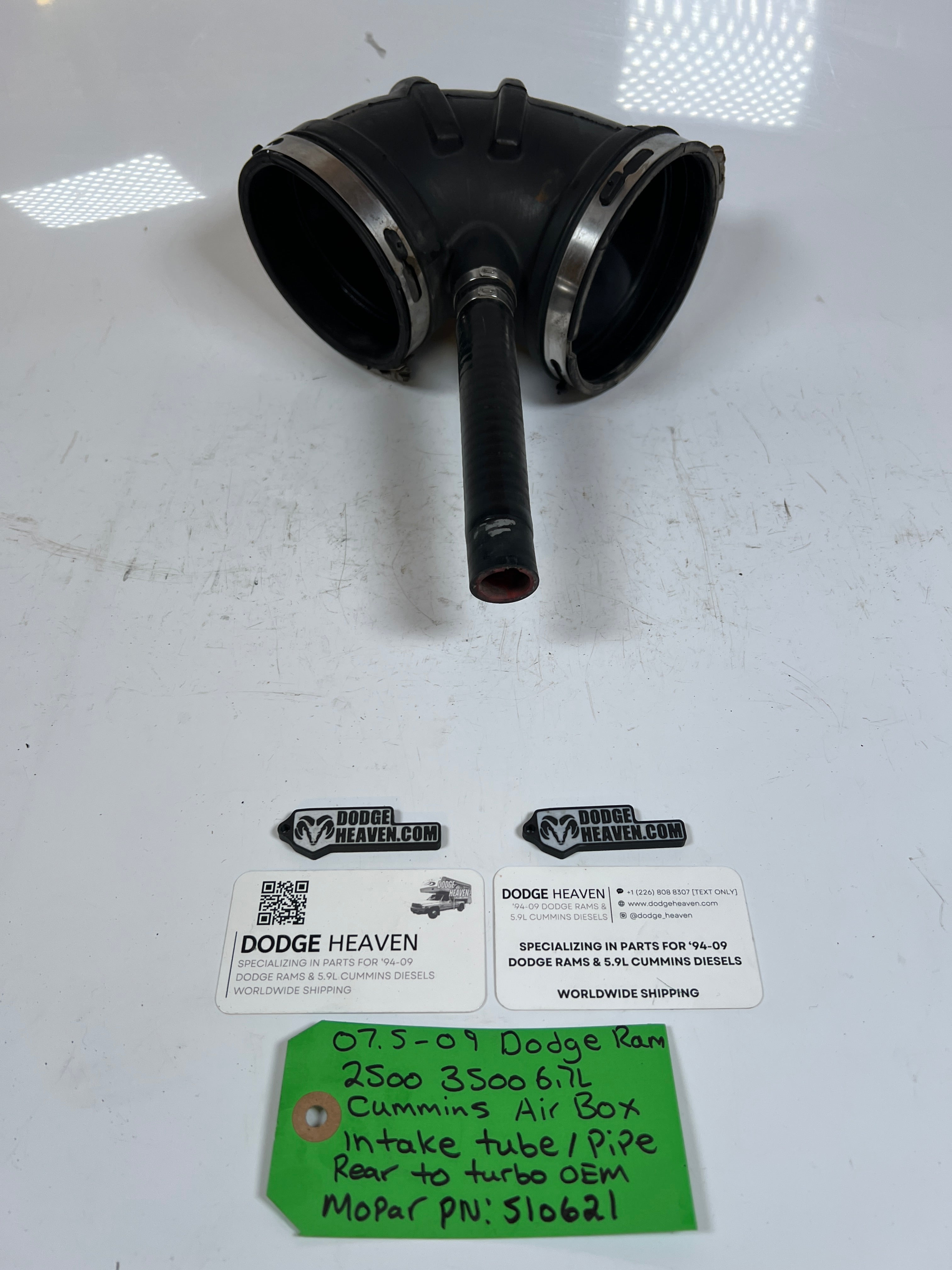 2007.5-2009 Dodge Ram 6.7L Cummins Air Box Intake Tube ( Rear To Turbo)