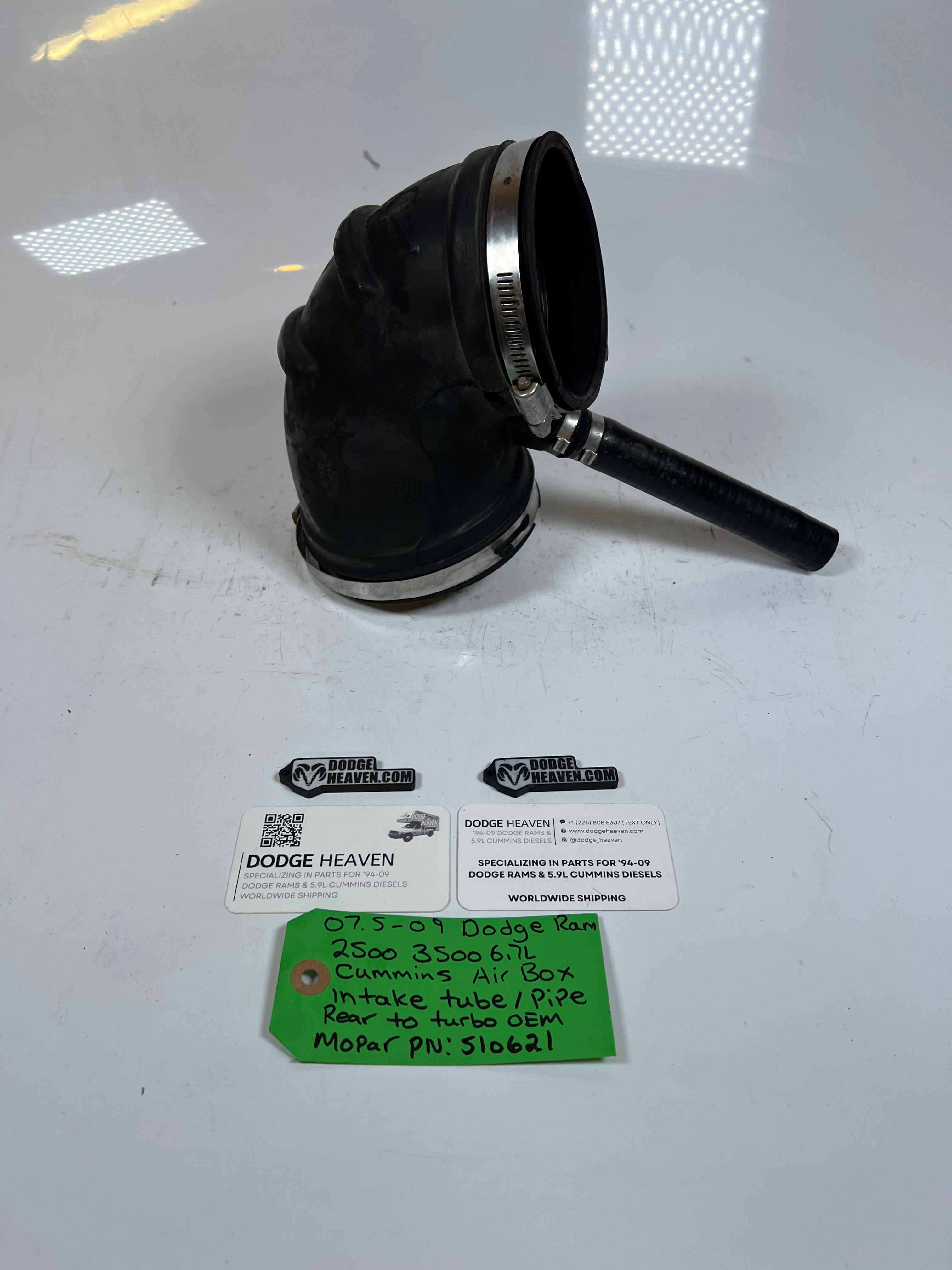 2007.5-2009 Dodge Ram 6.7L Cummins Air Box Intake Tube ( Rear To Turbo)