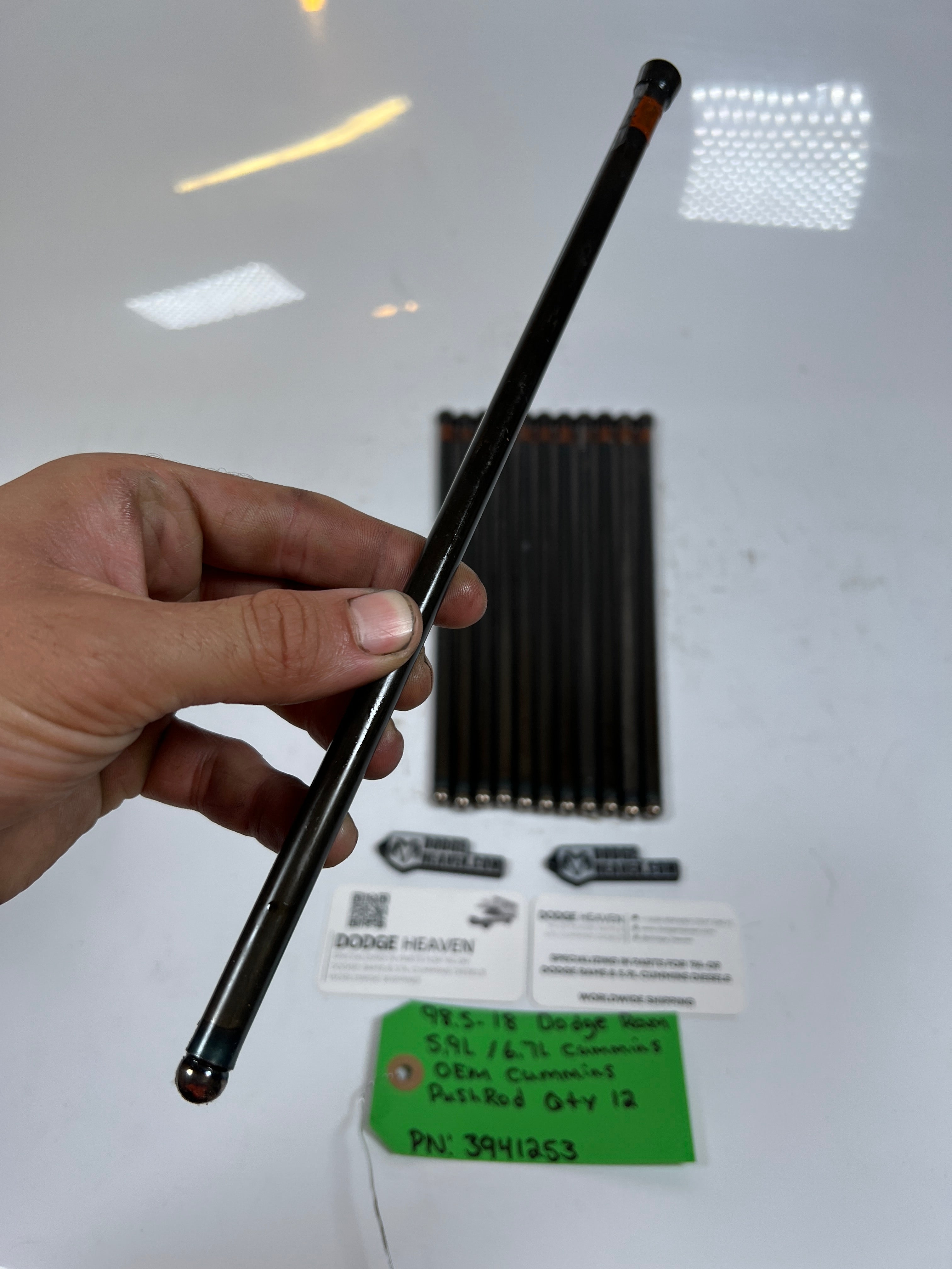 1998.5-2018 Dodge Ram 5.9L / 6.7L Cummins Push Rods Qty 12