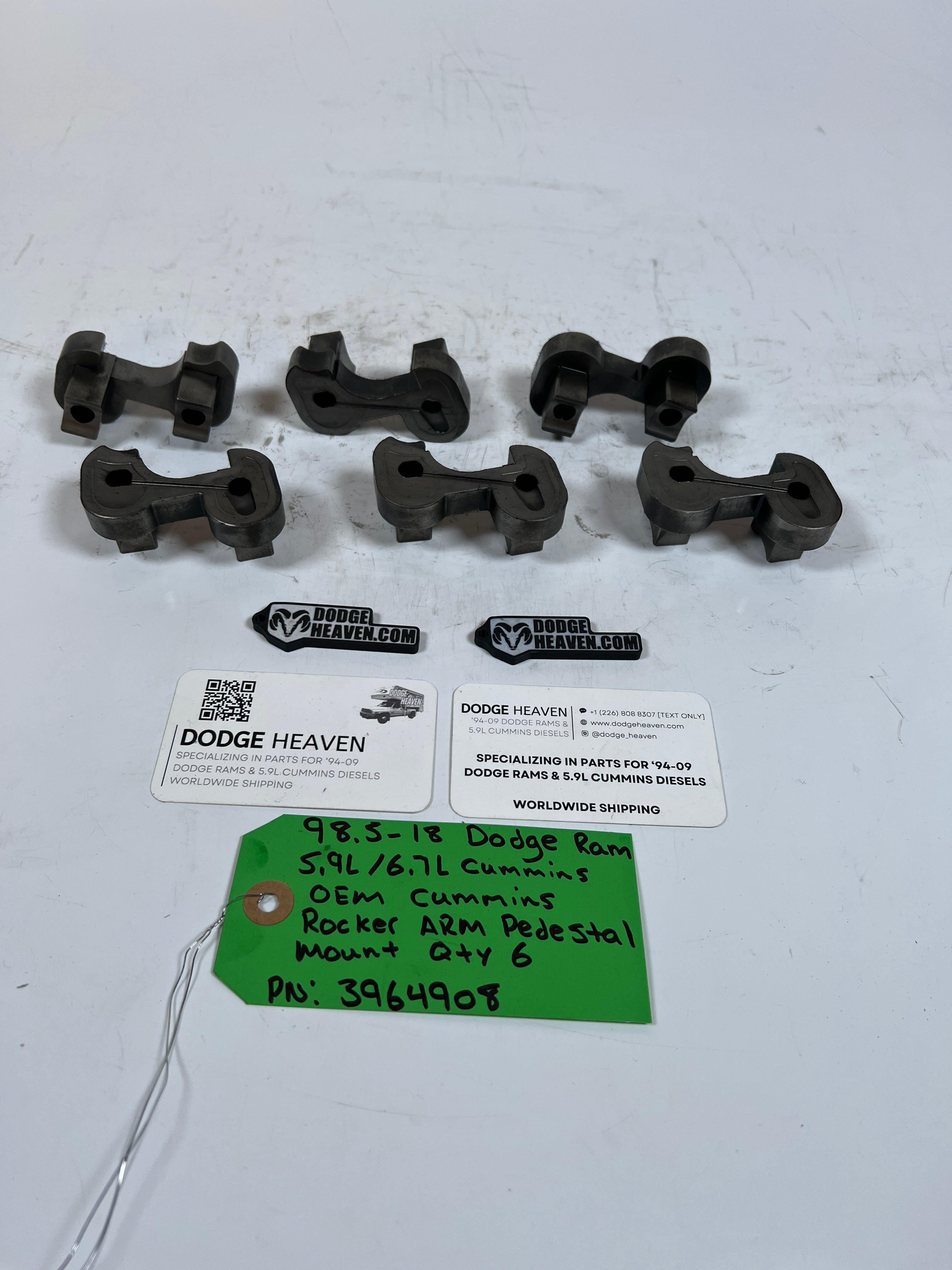 1998.5-2018 Dodge Ram 5.9L / 6.7L Cummins Rocker Arm pedestal Mounts