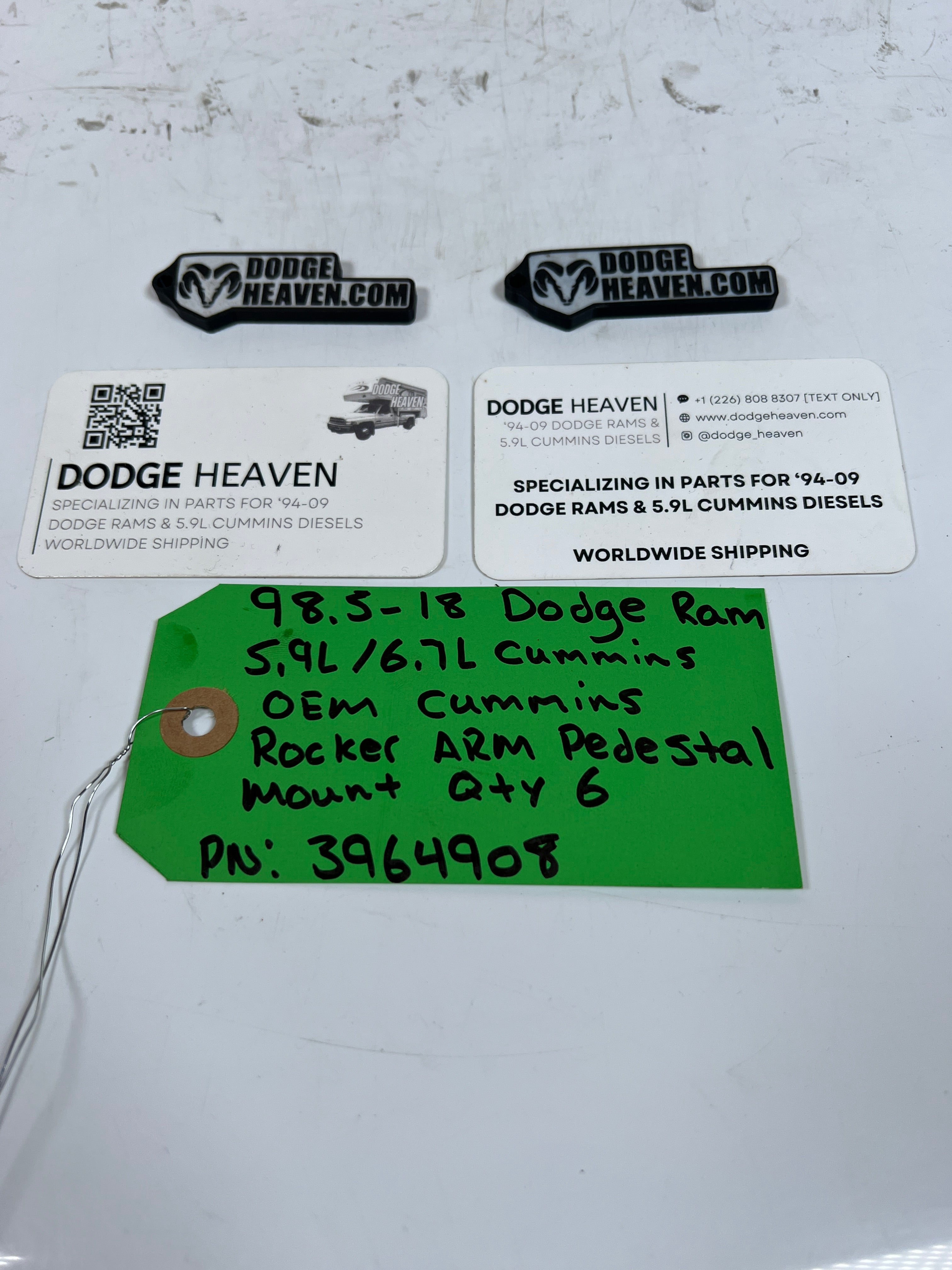 1998.5-2018 Dodge Ram 5.9L / 6.7L Cummins Rocker Arm pedestal Mounts