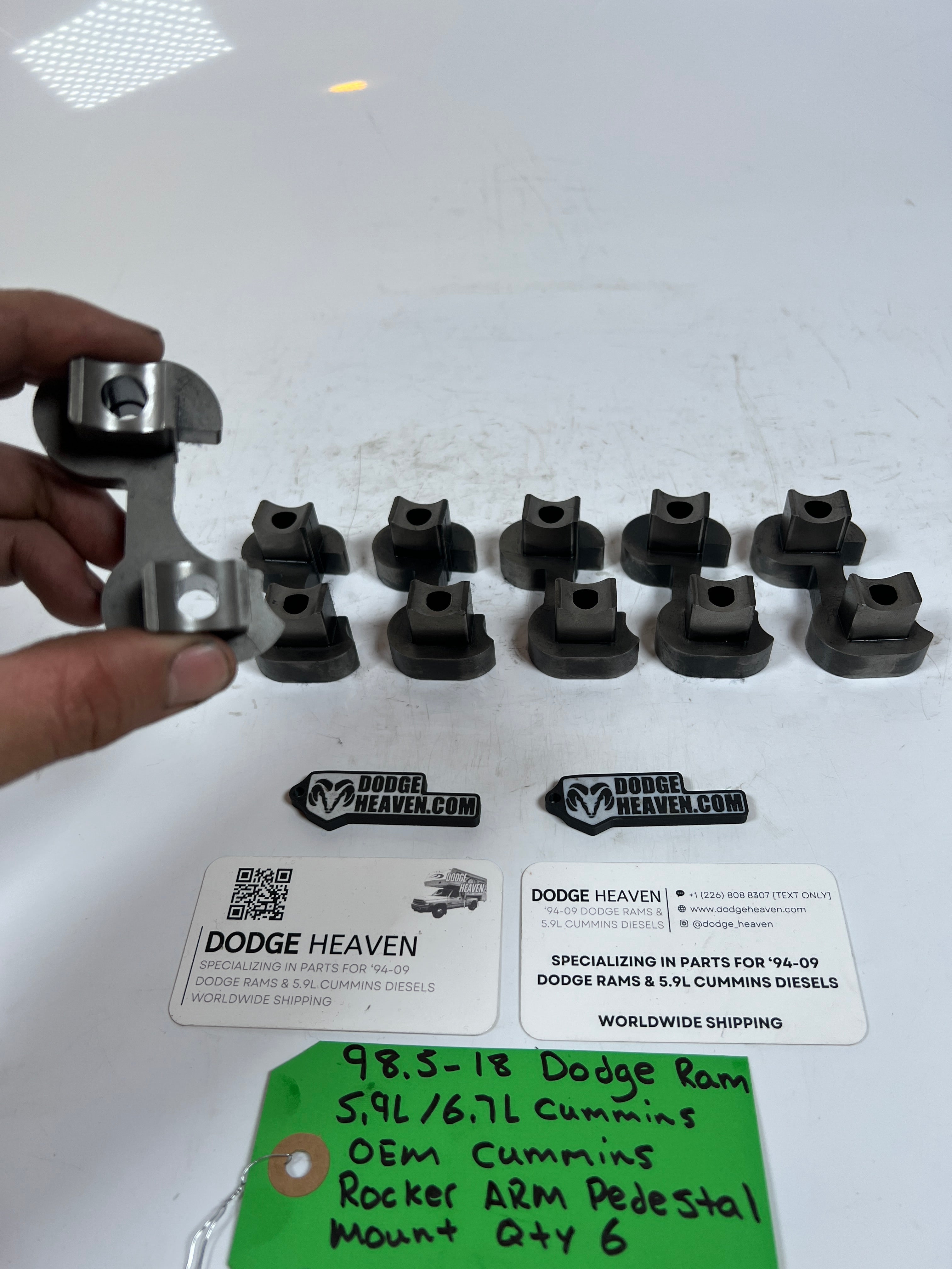 1998.5-2018 Dodge Ram 5.9L / 6.7L Cummins Rocker Arm pedestal Mounts