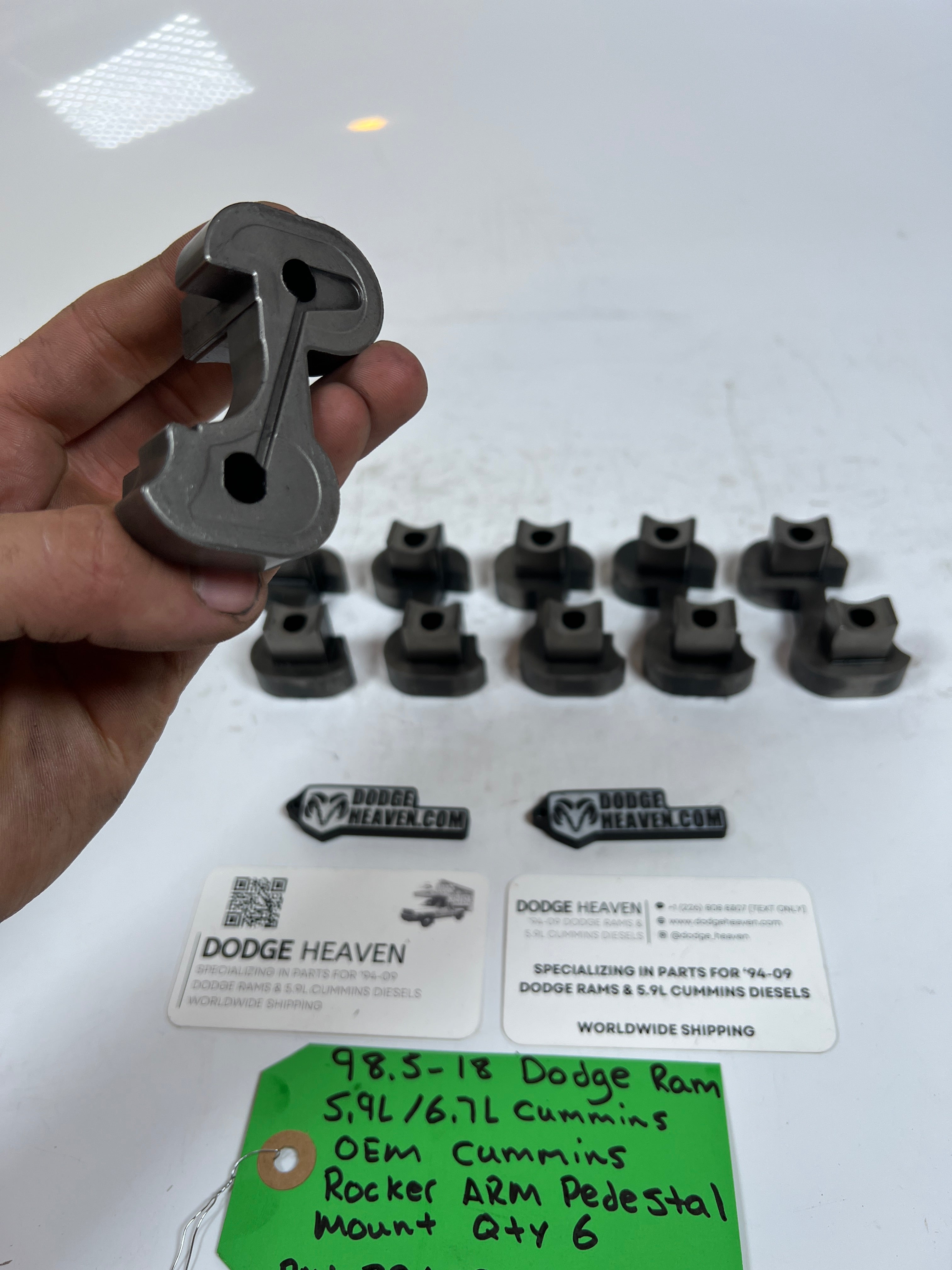 1998.5-2018 Dodge Ram 5.9L / 6.7L Cummins Rocker Arm pedestal Mounts