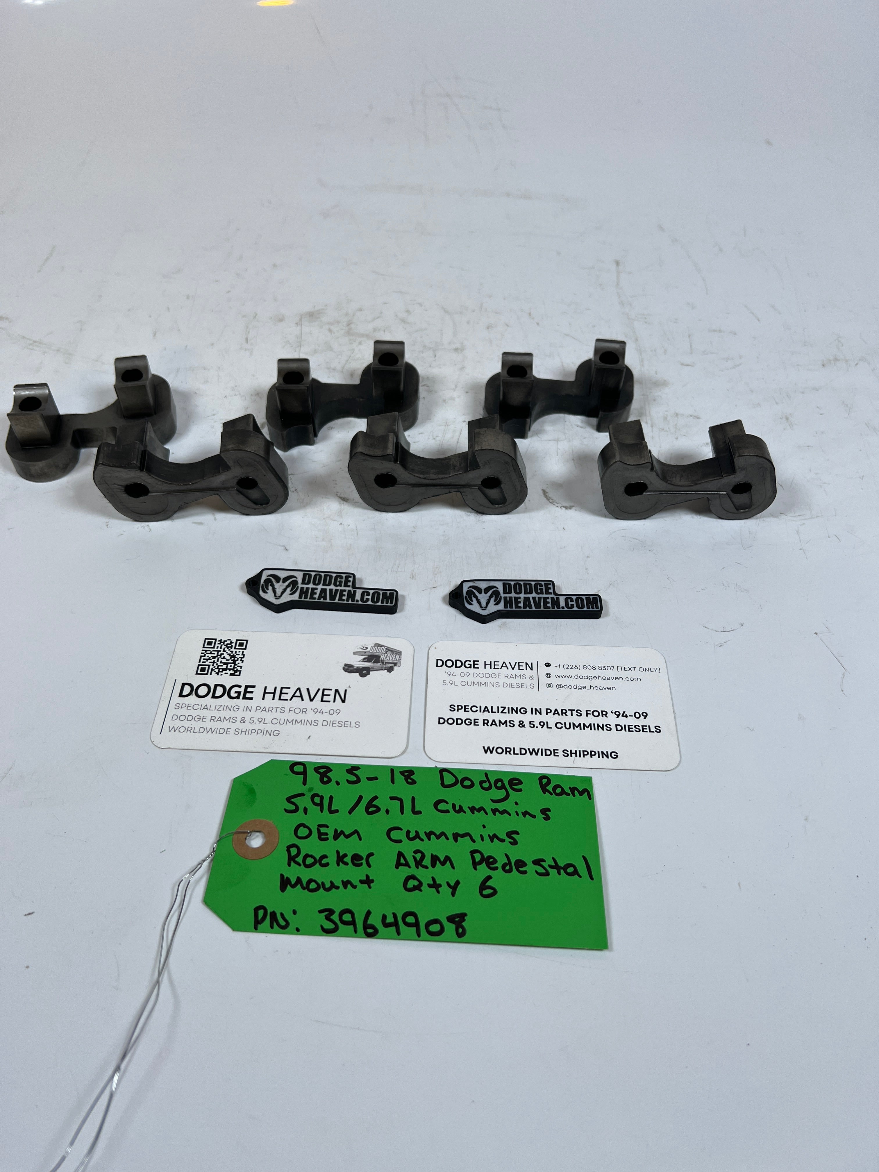 1998.5-2018 Dodge Ram 5.9L / 6.7L Cummins Rocker Arm pedestal Mounts
