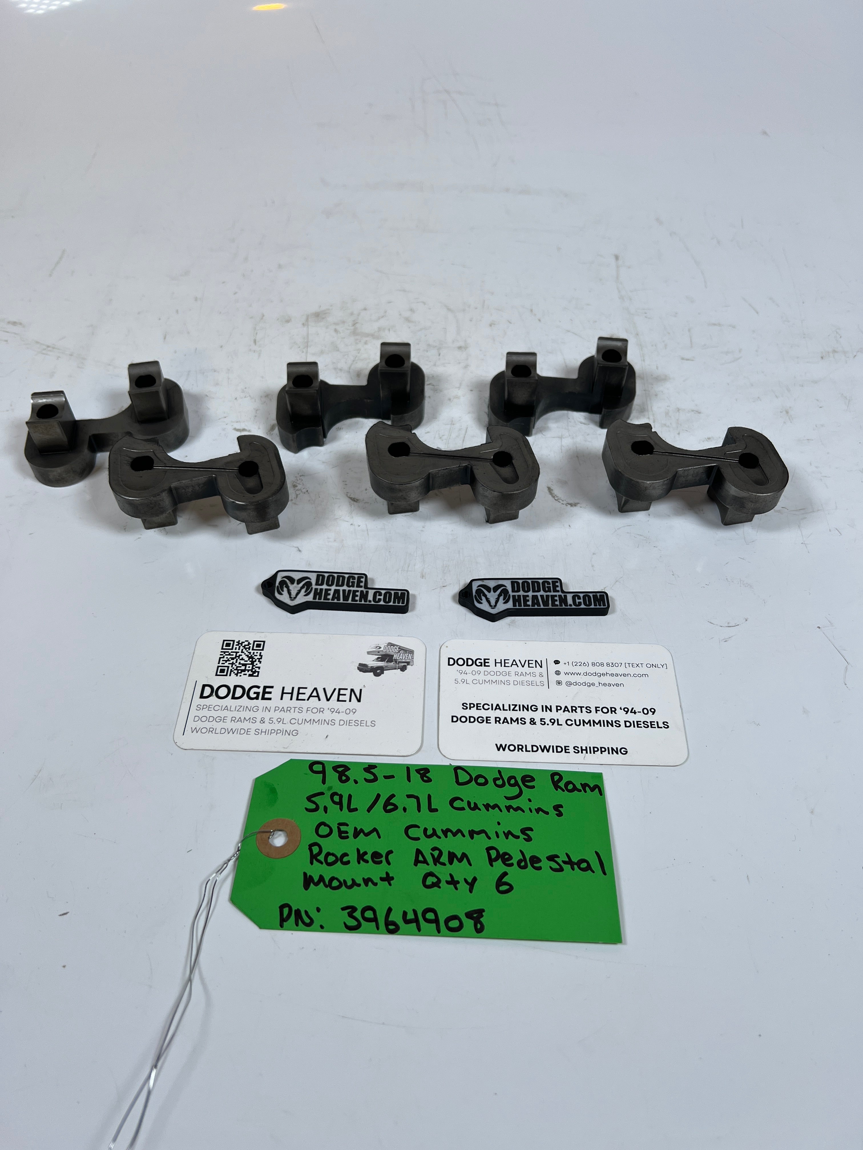 1998.5-2018 Dodge Ram 5.9L / 6.7L Cummins Rocker Arm pedestal Mounts