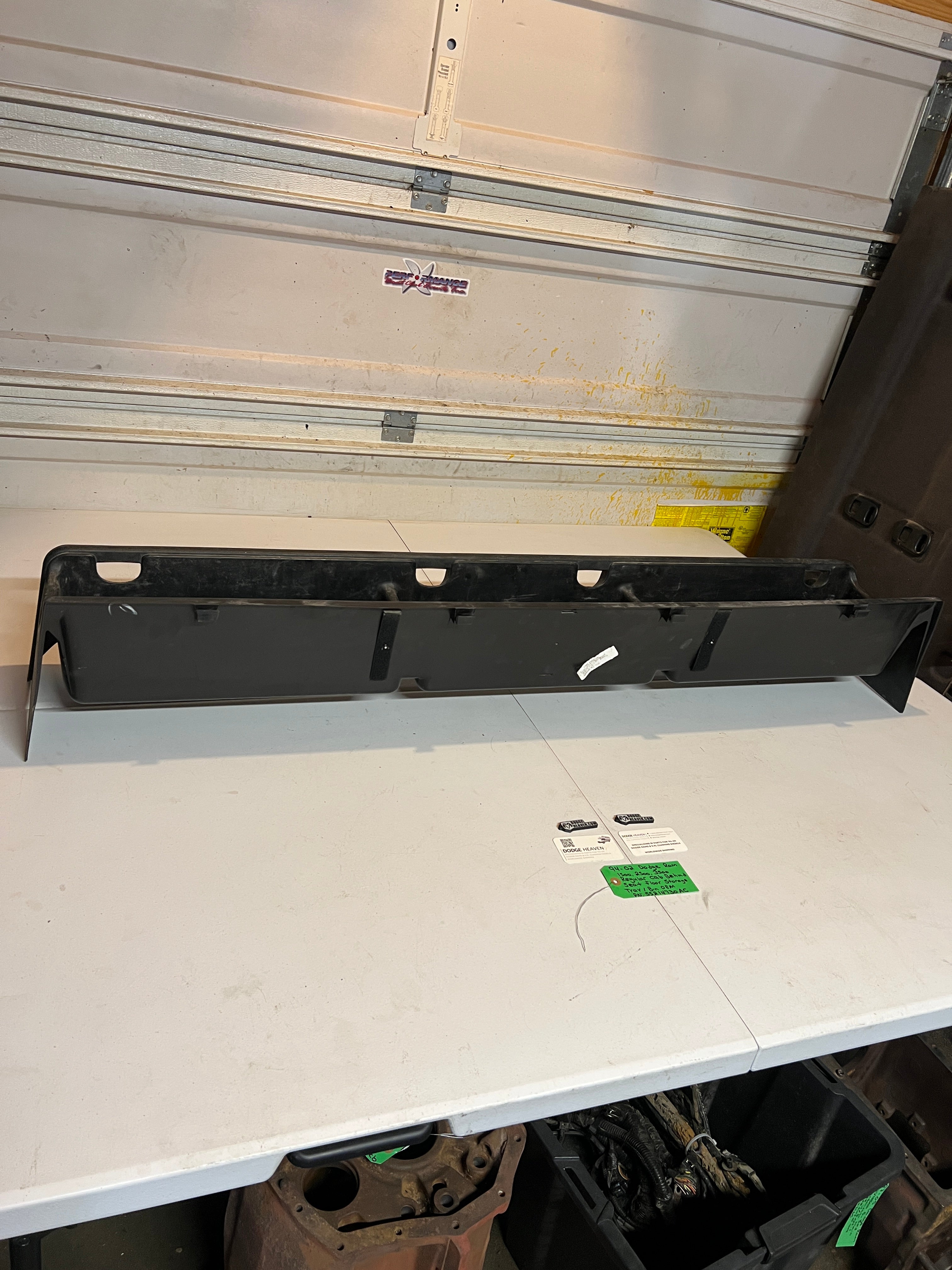 1994-2002 Dodge Ram Regular Cab behind Seat Floor Storage Tray