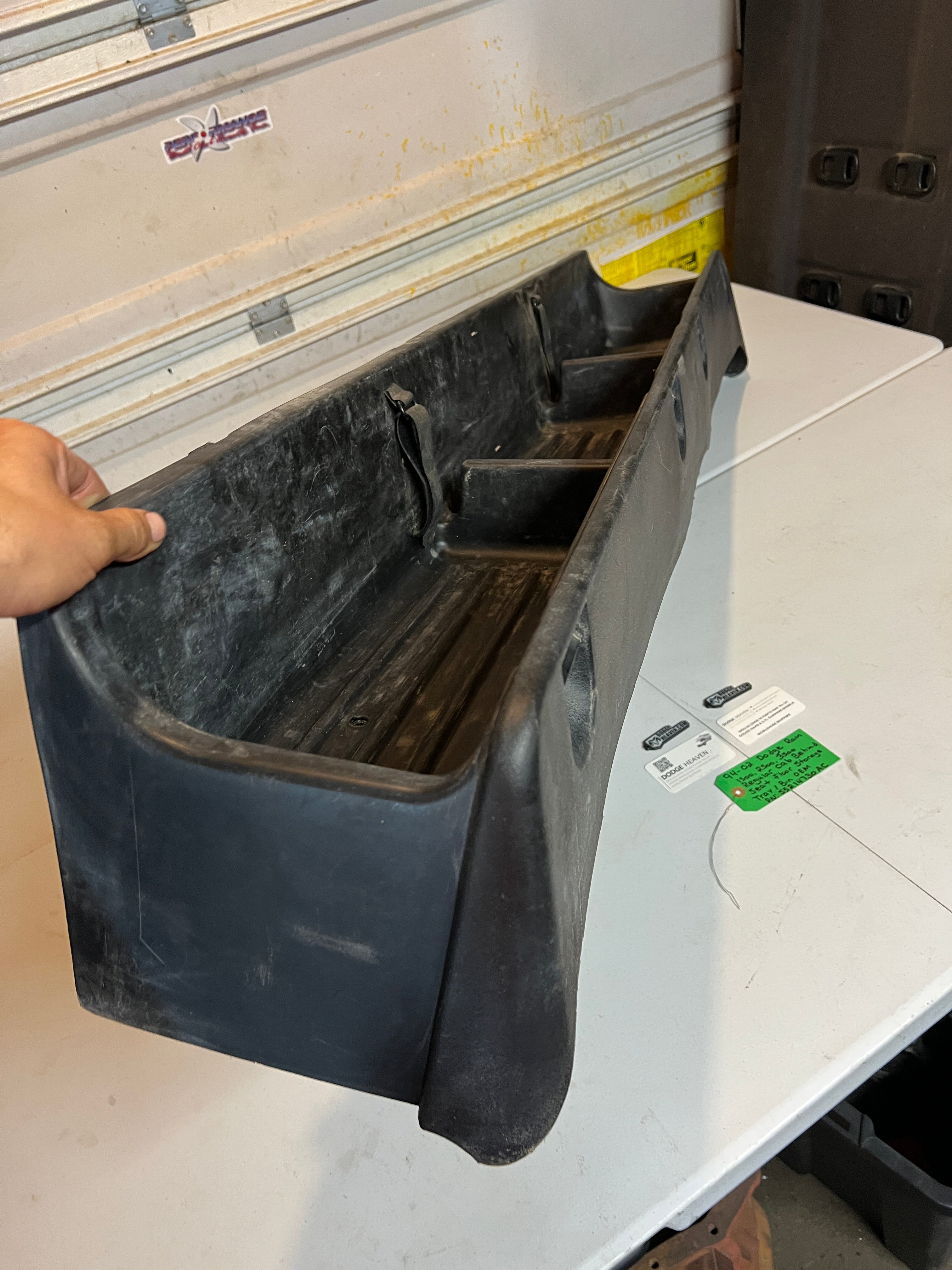 1994-2002 Dodge Ram Regular Cab behind Seat Floor Storage Tray