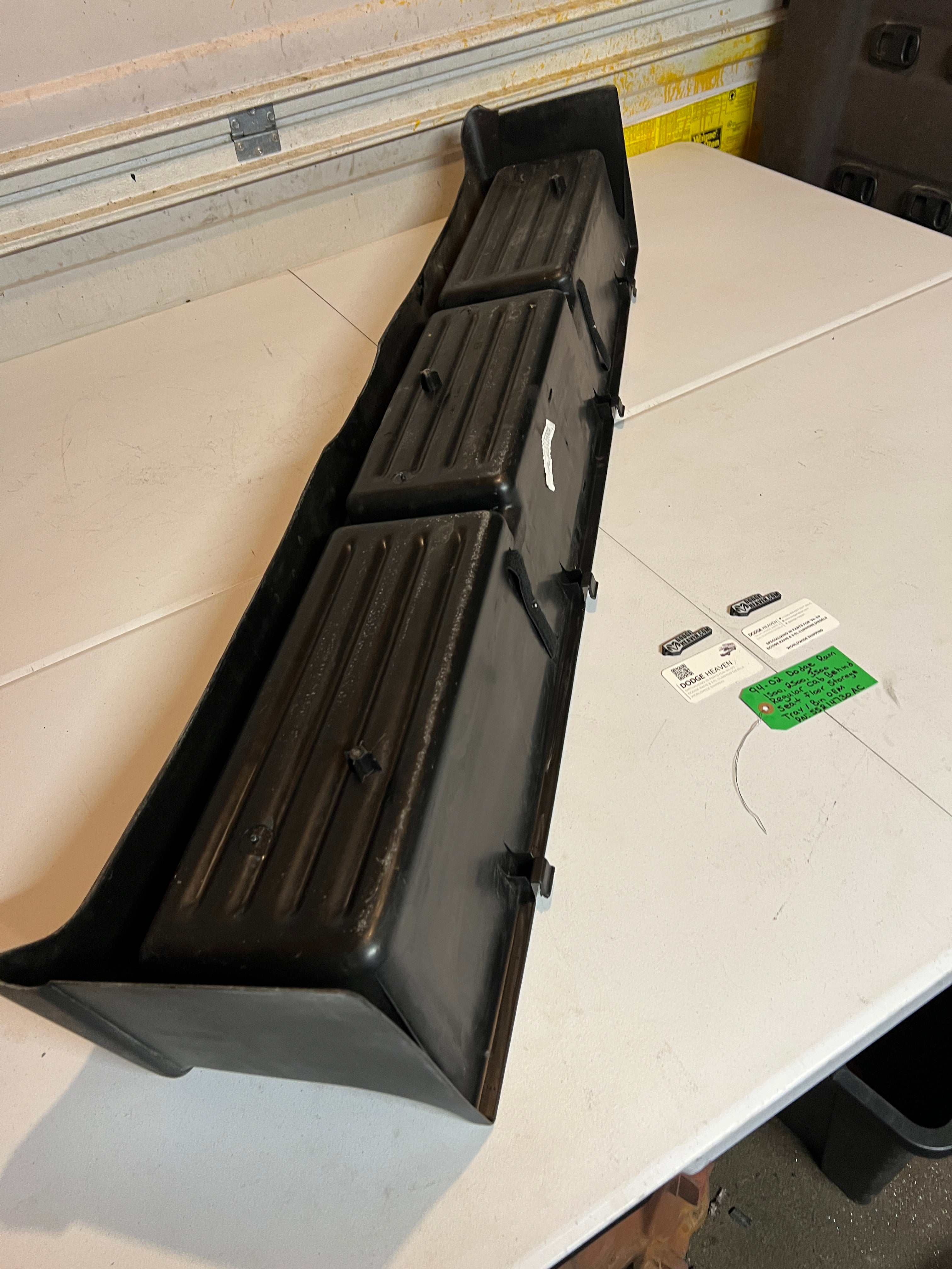 1994-2002 Dodge Ram Regular Cab behind Seat Floor Storage Tray