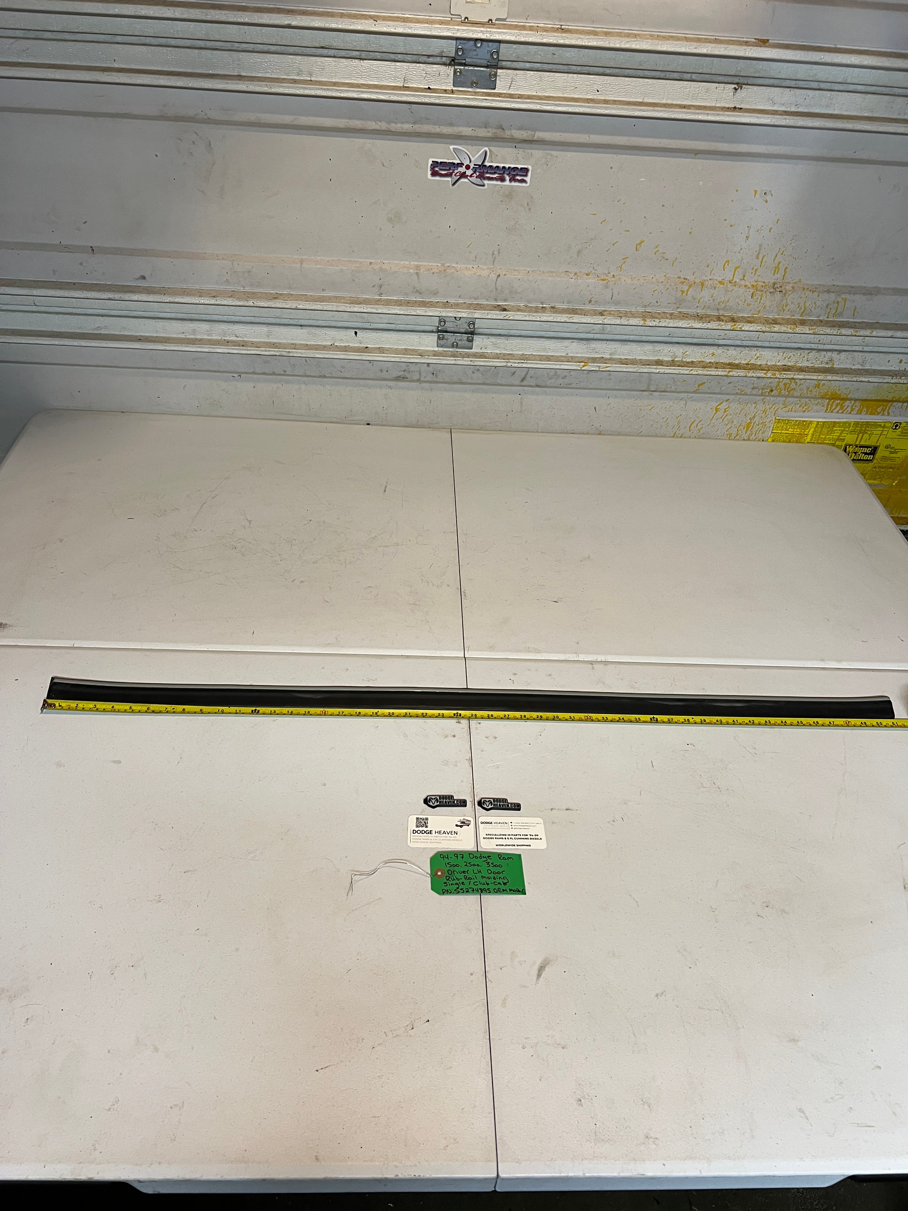 1994-1997 Dodge Ram 1500-3500 Reg / Club Cab Driver Door molding