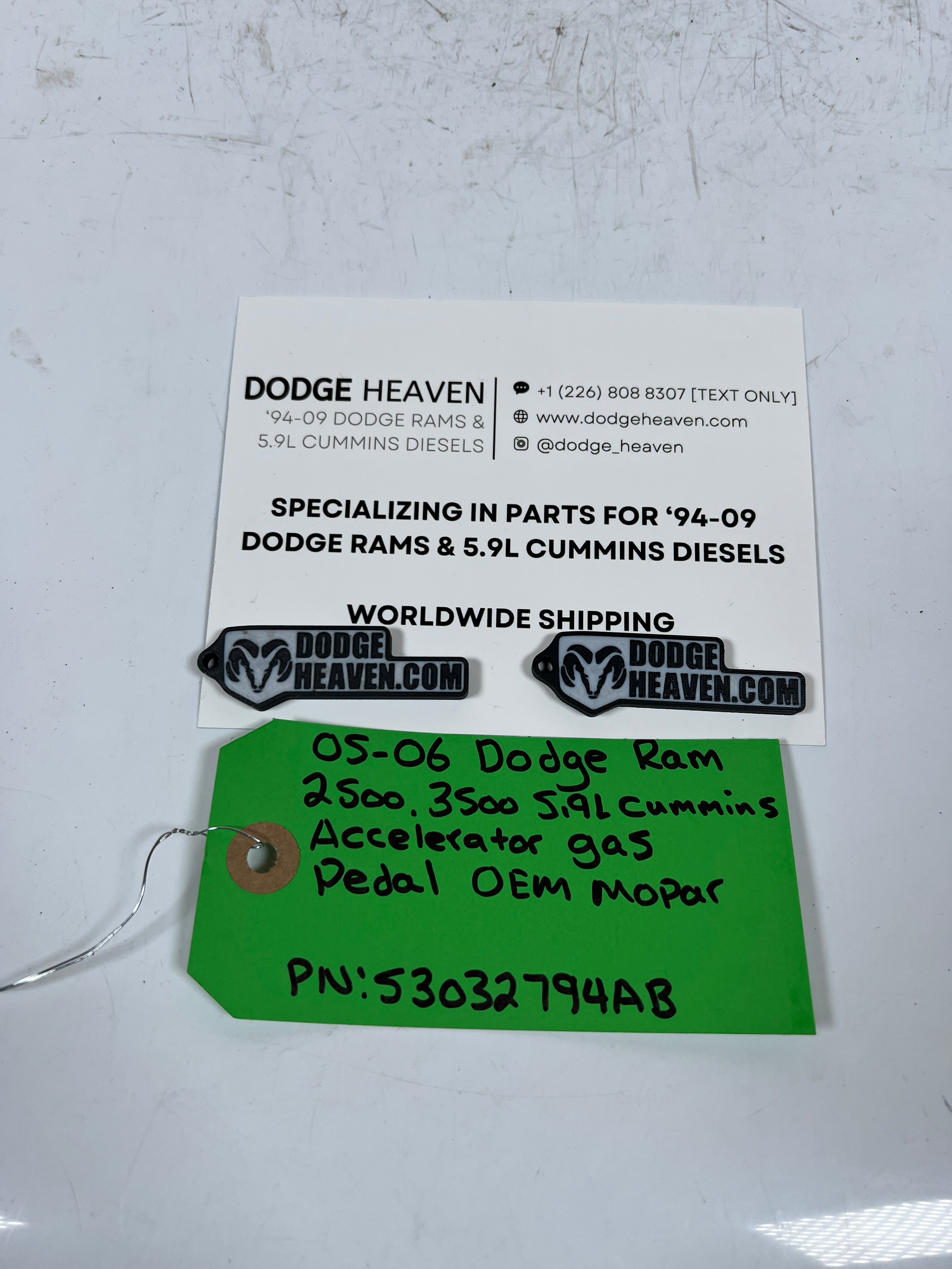 2005-2006 Dodge Ram 2500 3500 5.9L Cummins Accelerator / Gas Pedal