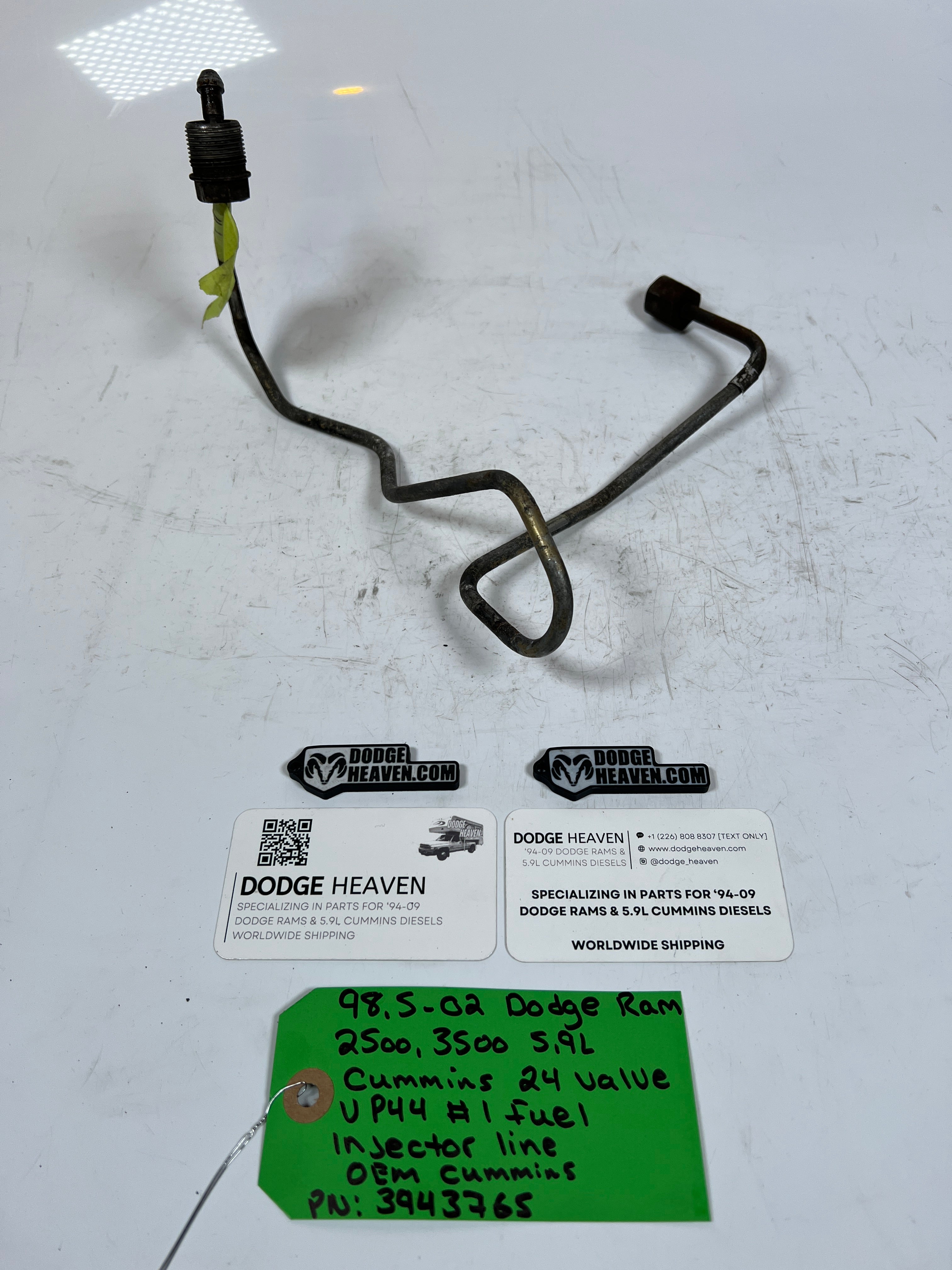 1998.5-2002 Dodge Ram 5.9L 24 Valve #1 Fuel injector Line