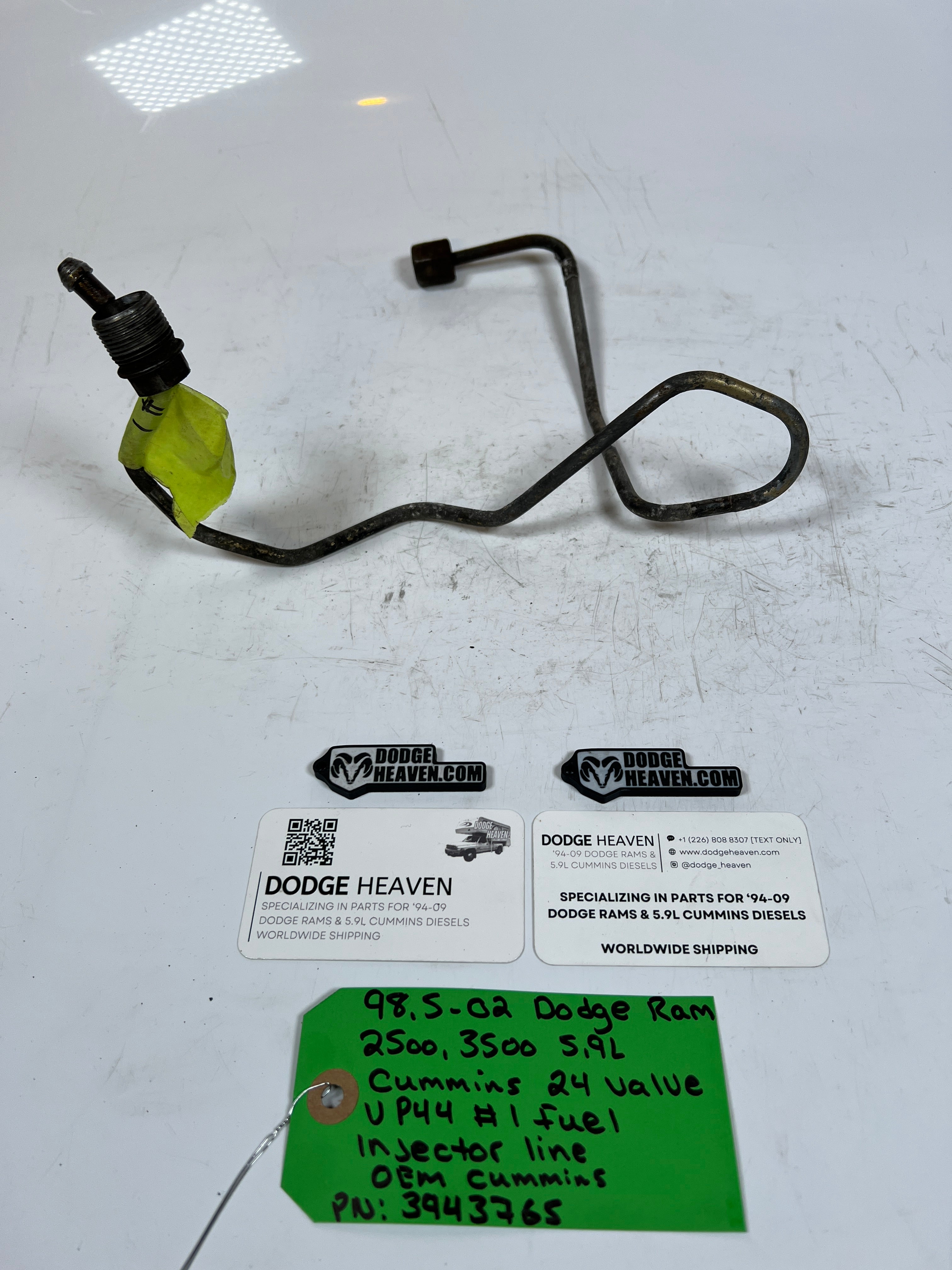 1998.5-2002 Dodge Ram 5.9L 24 Valve #1 Fuel injector Line