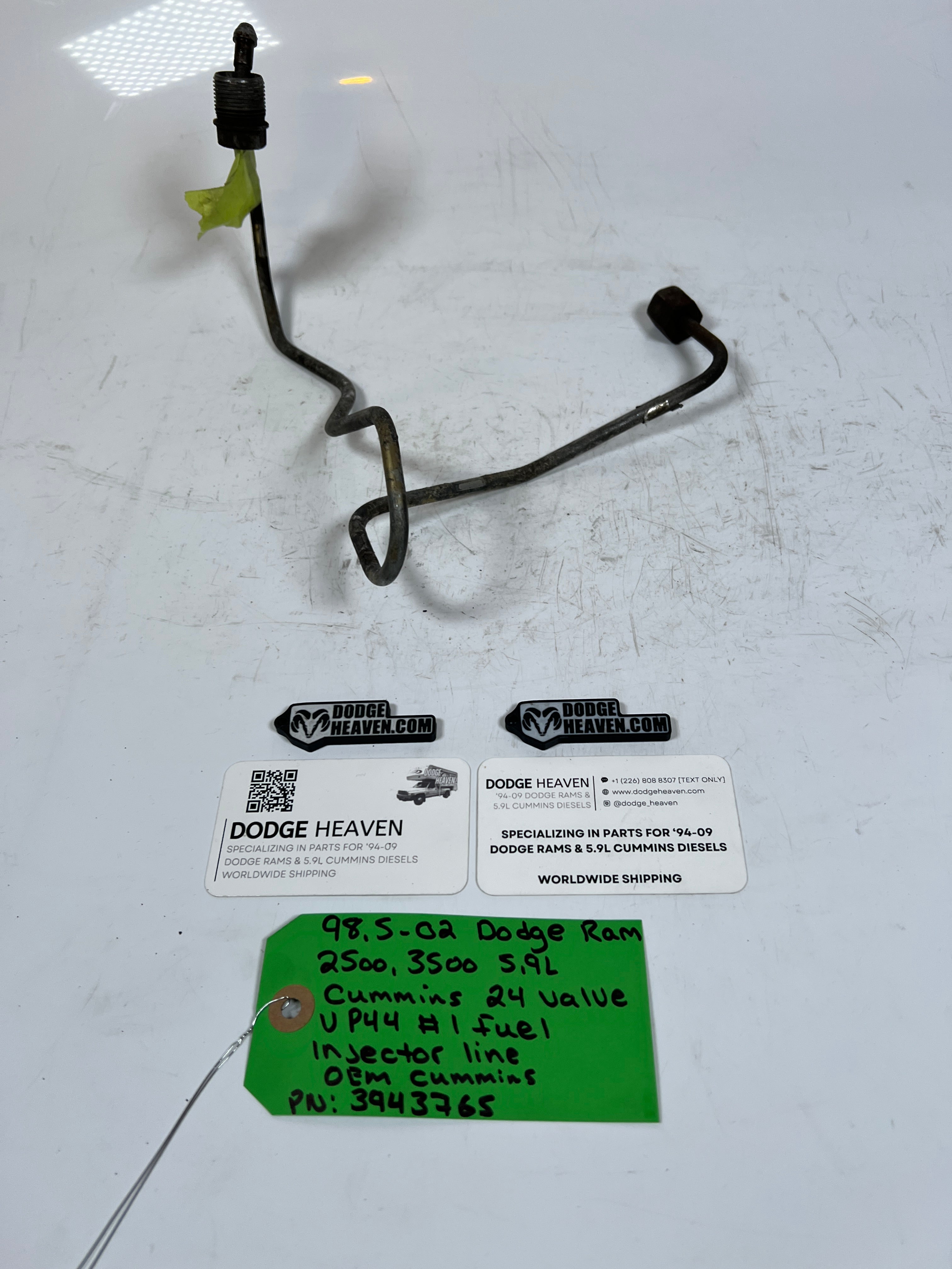 1998.5-2002 Dodge Ram 5.9L 24 Valve #1 Fuel injector Line