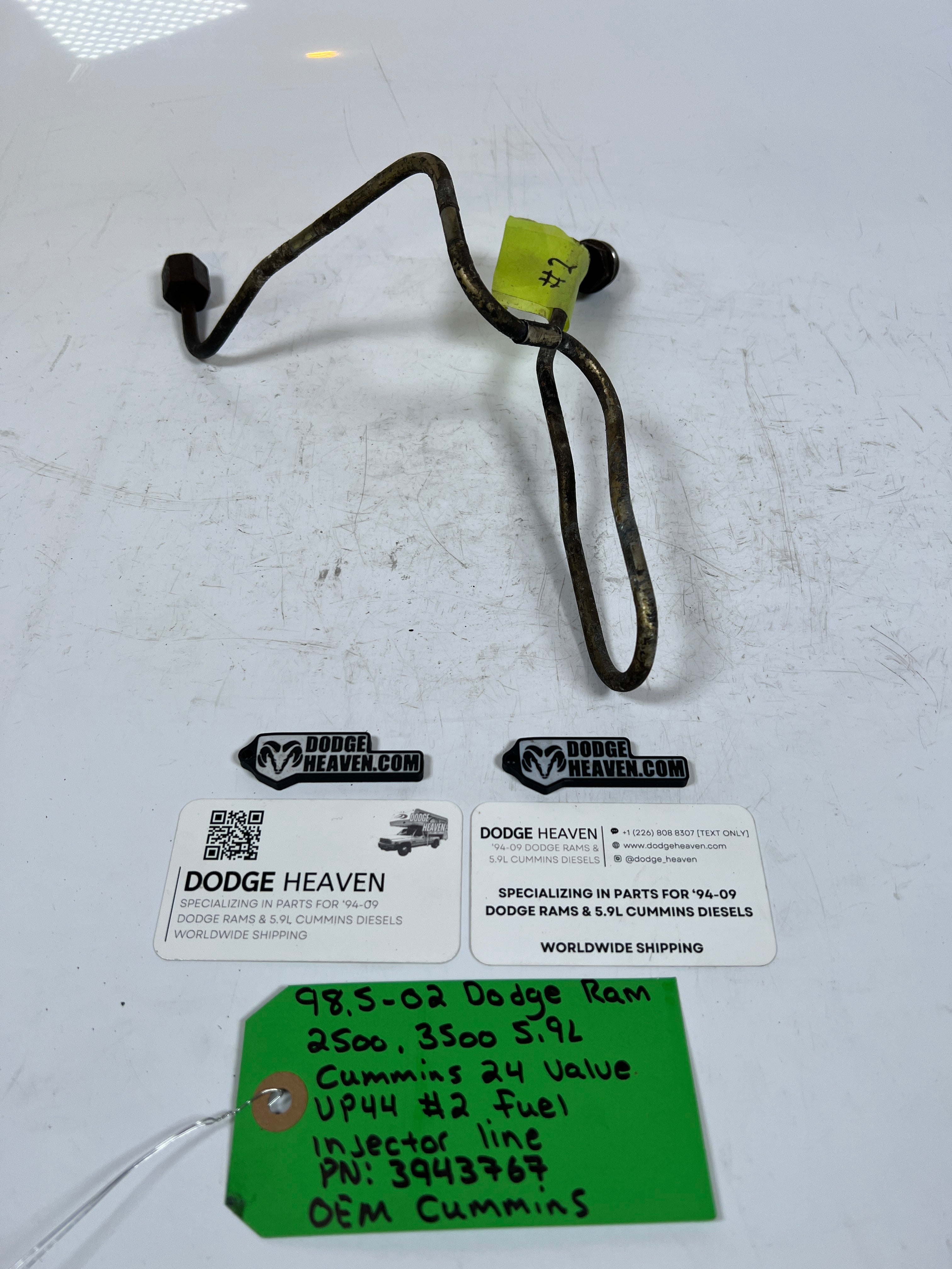 1998.5-2002 Dodge Ram 5.9L 24 Valve #2 Fuel Injector Line
