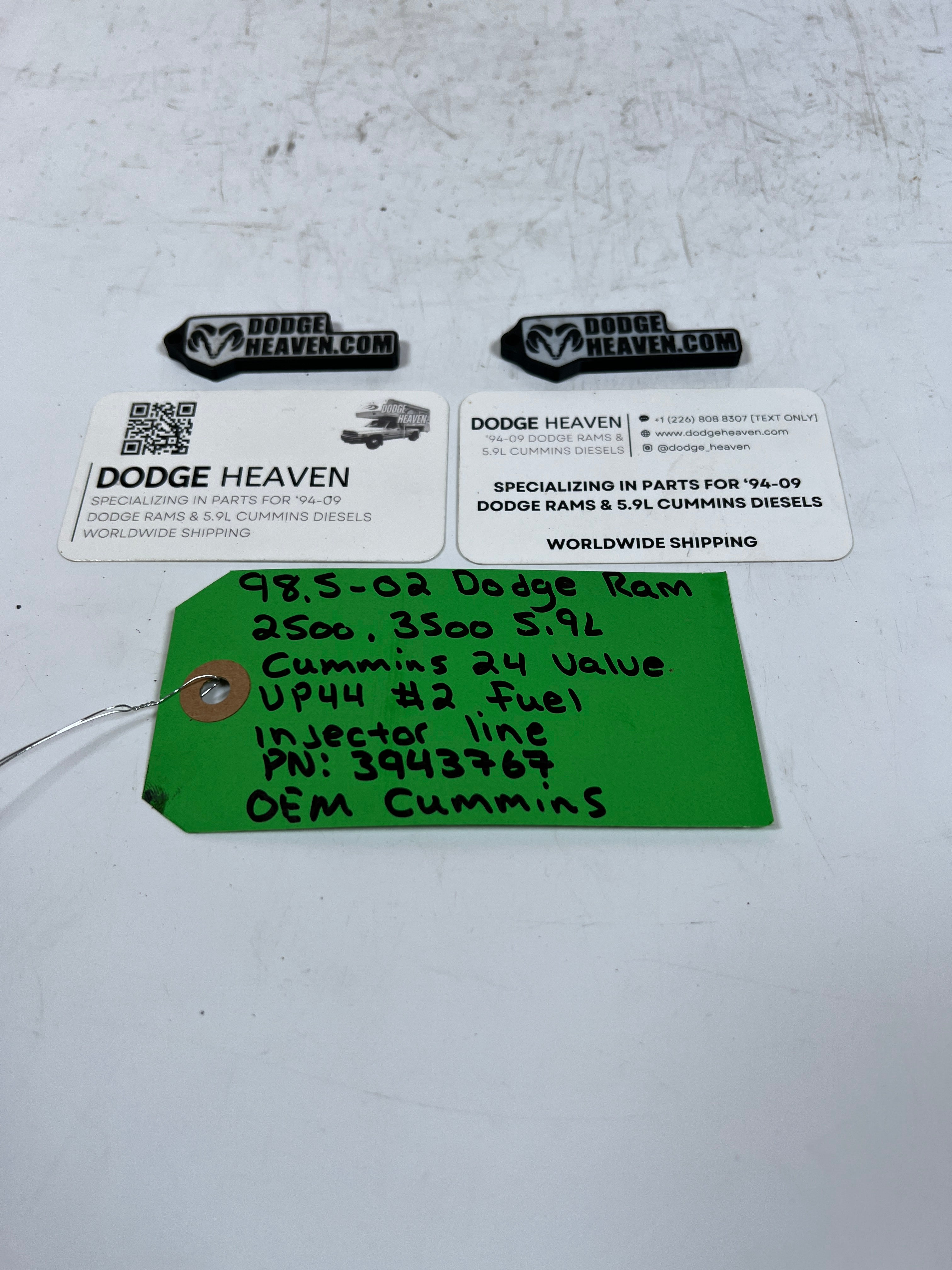 1998.5-2002 Dodge Ram 5.9L 24 Valve #2 Fuel Injector Line