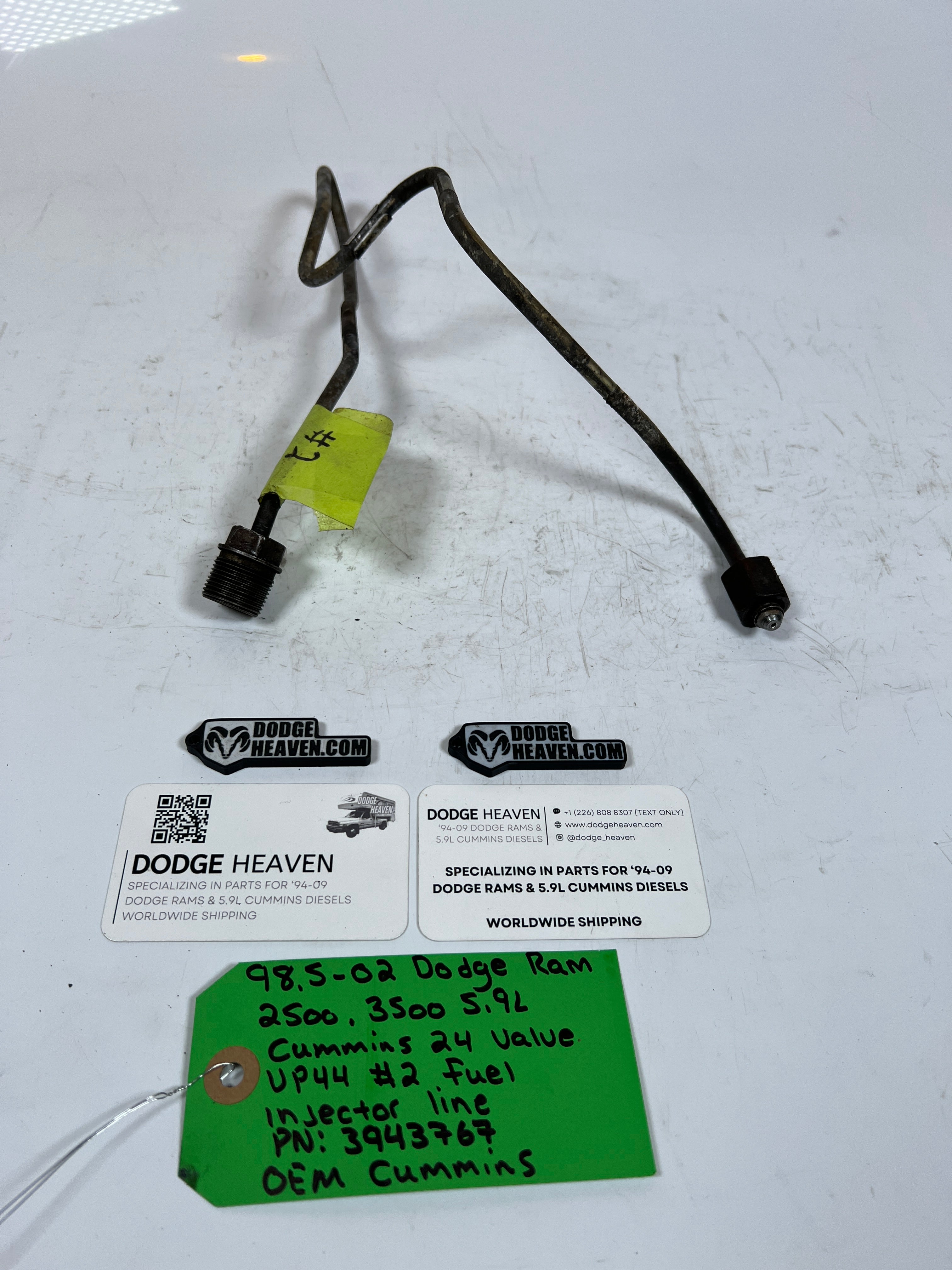 1998.5-2002 Dodge Ram 5.9L 24 Valve #2 Fuel Injector Line