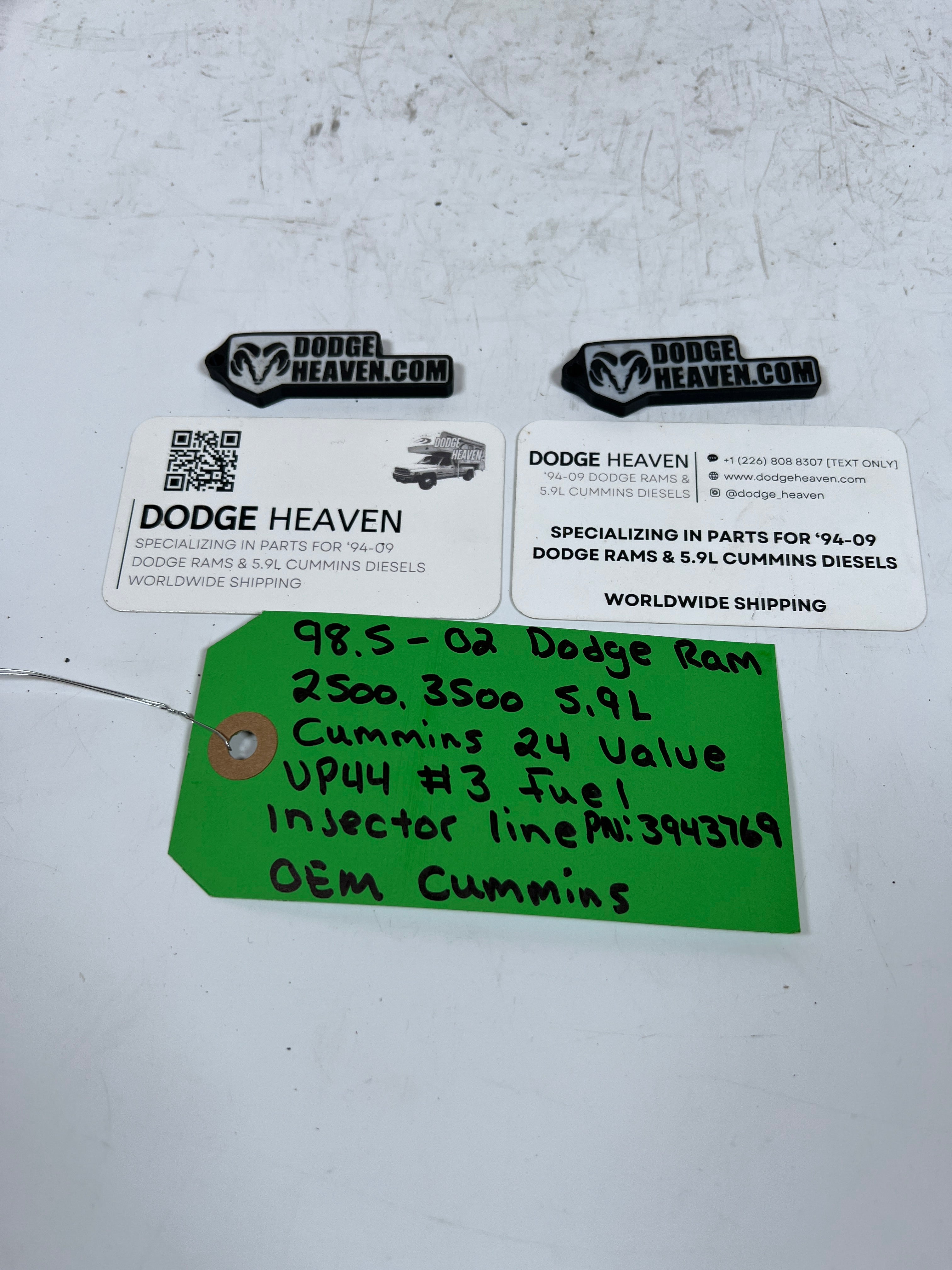 1998.5-2002 Dodge Ram 5.9L 24 Valve #3 Fuel Injector Line