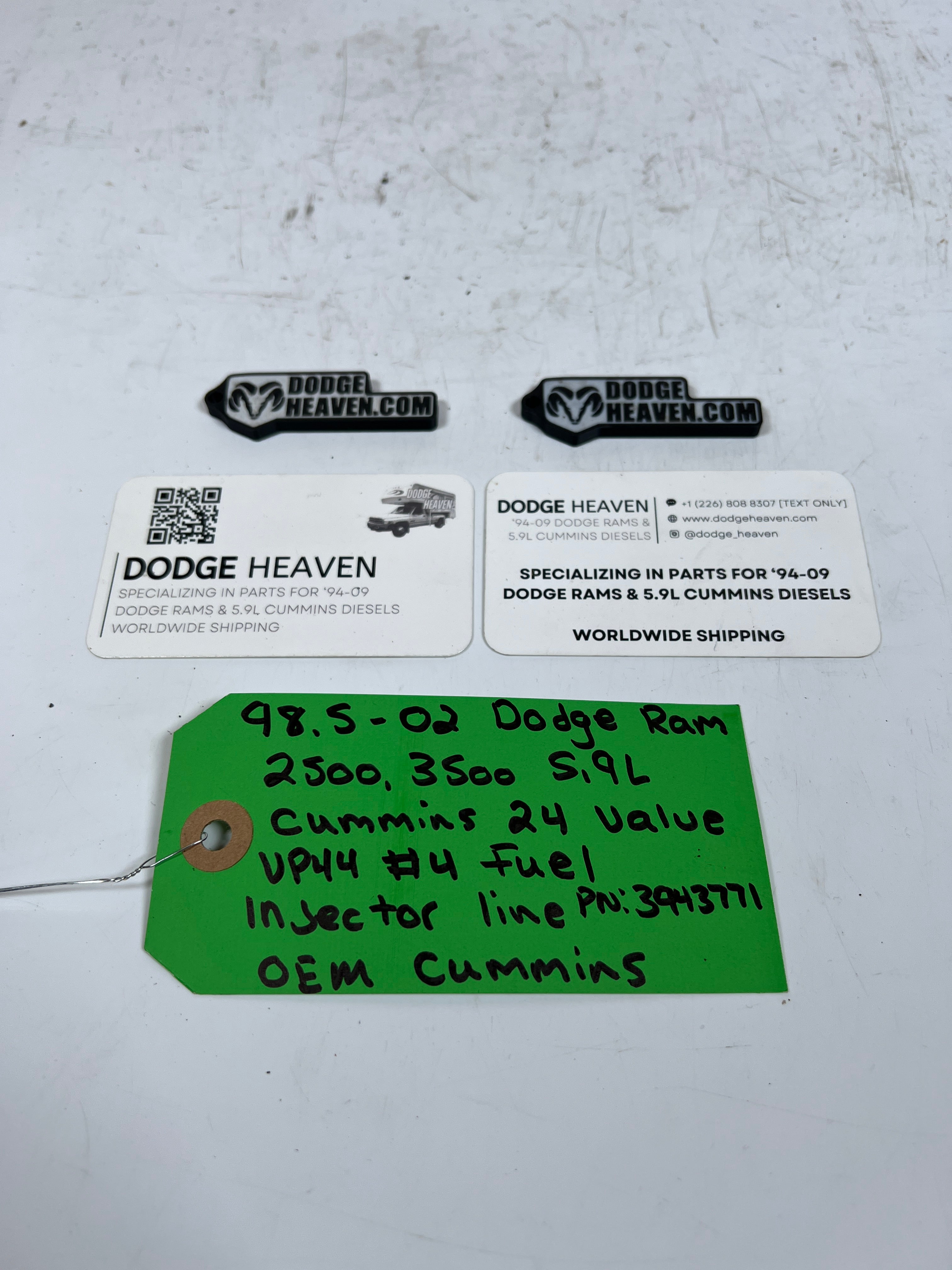 1998.5-2002 Dodge Ram 5.9L 24 Valve #4 Fuel injector Line