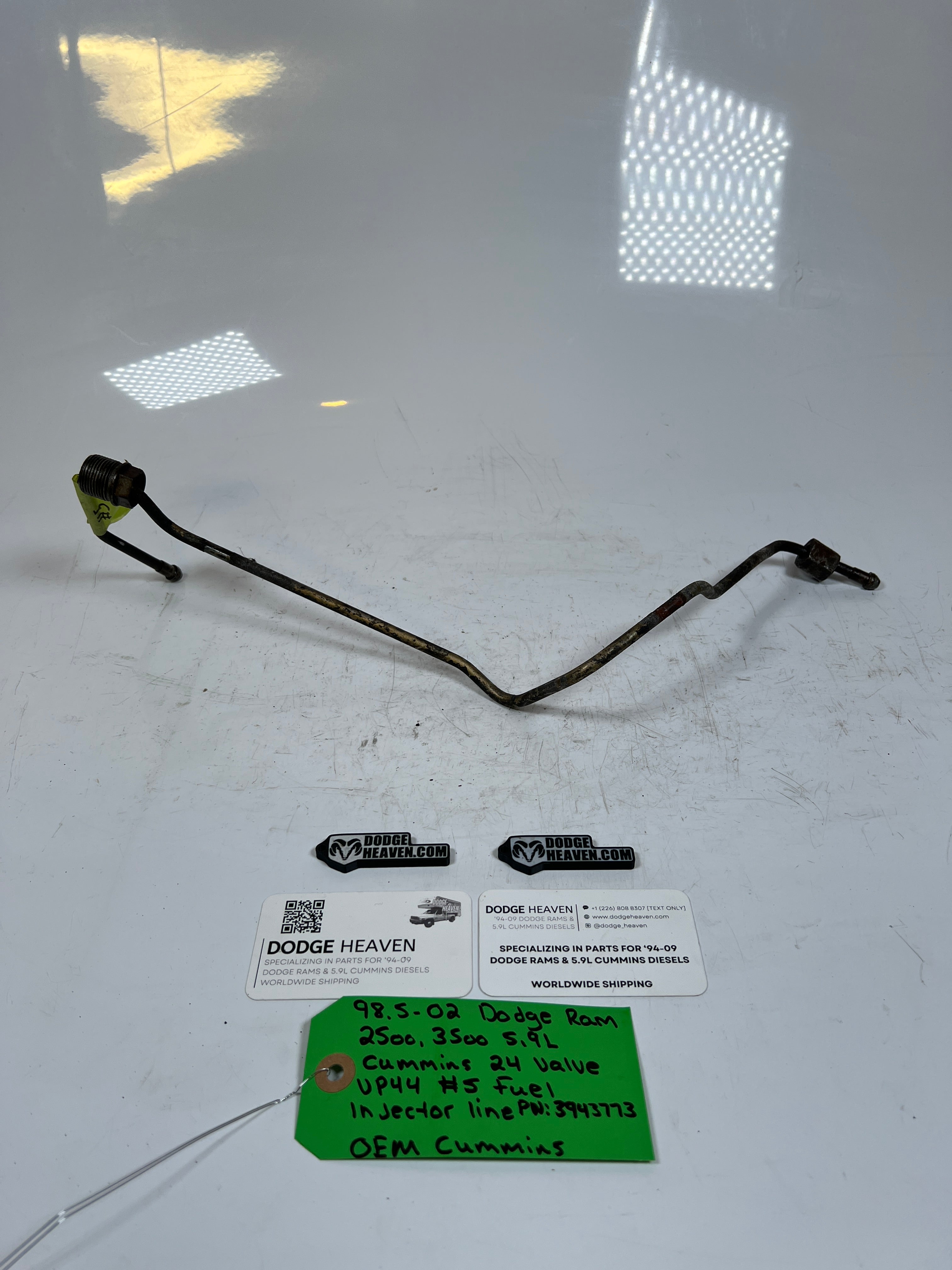 1998.5-2002 Dodge Ram 5.9L 24 Valve #5 Fuel injector Line