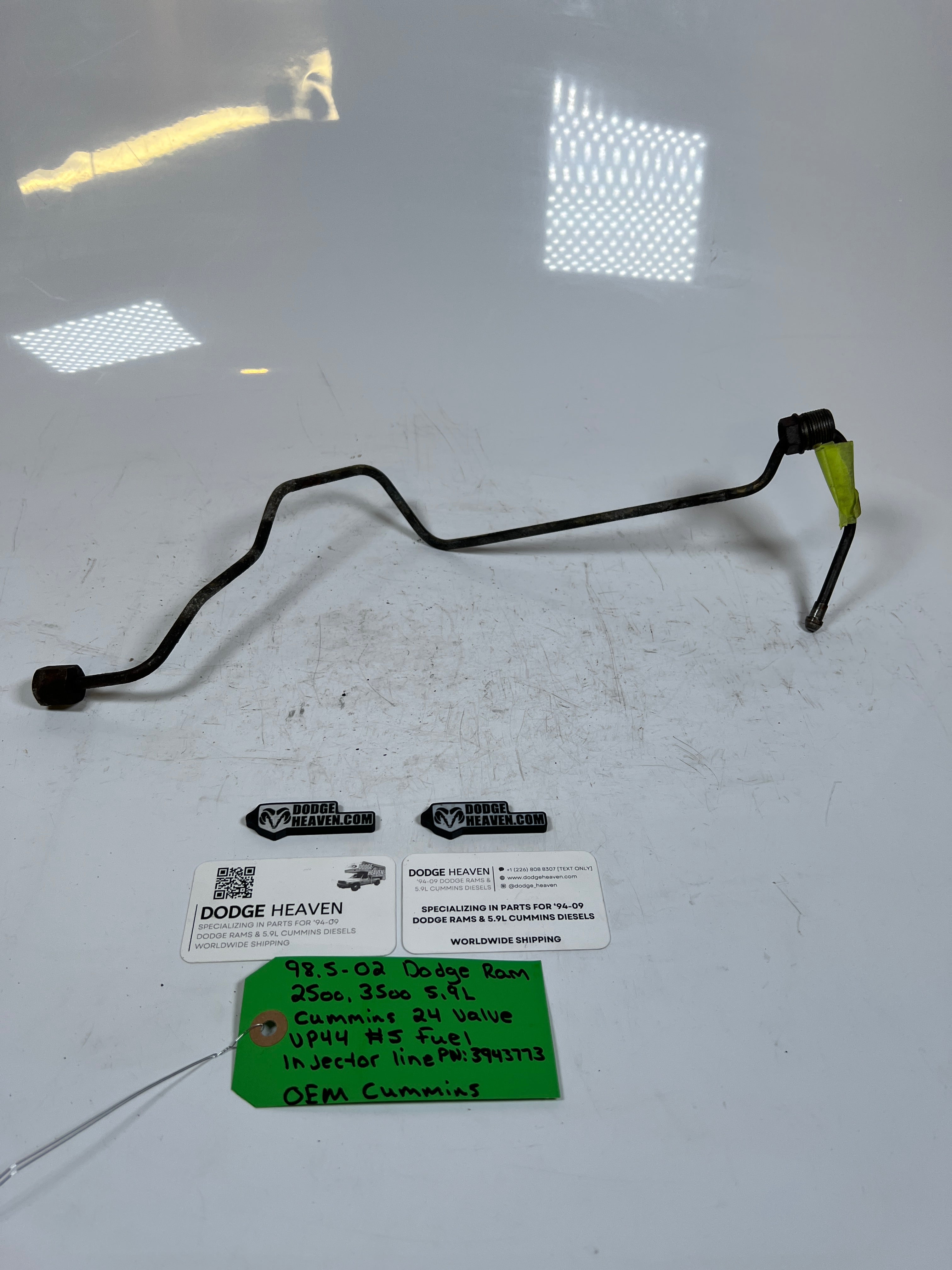 1998.5-2002 Dodge Ram 5.9L 24 Valve #5 Fuel injector Line