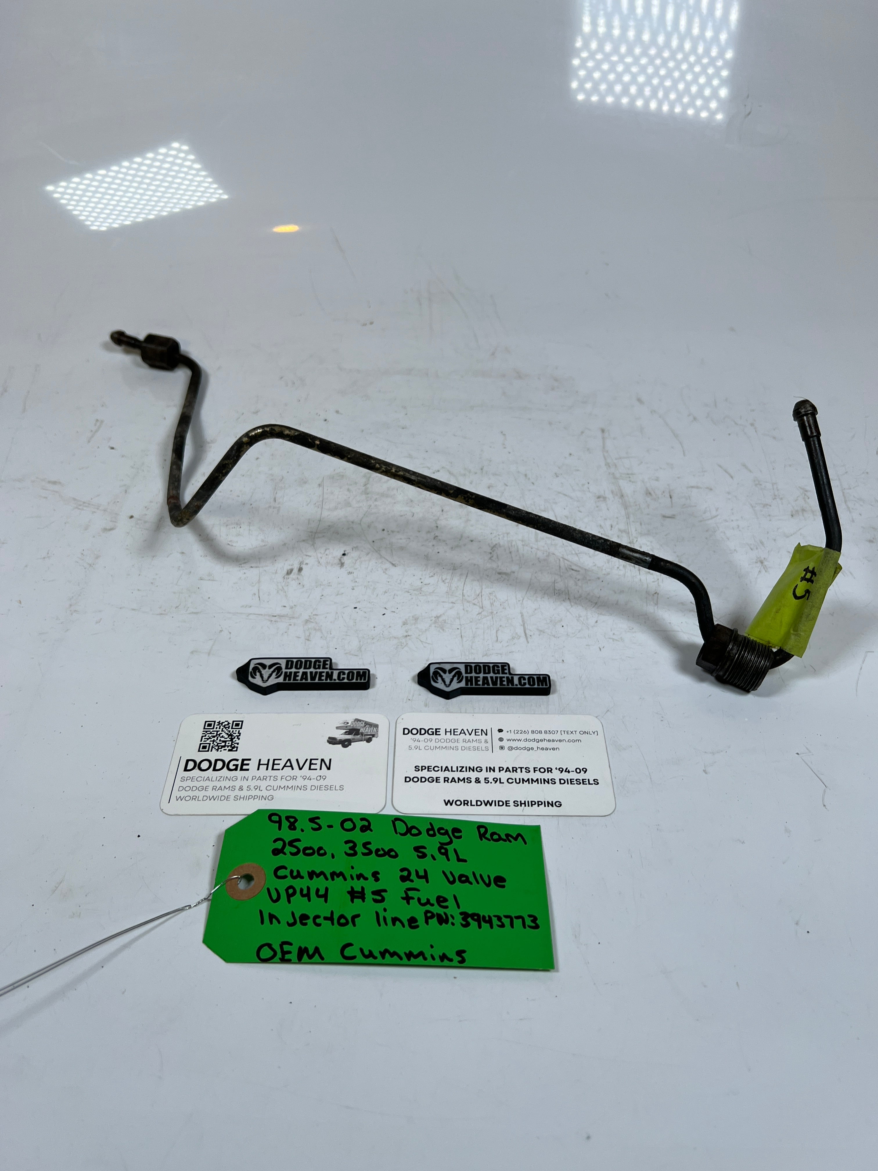 1998.5-2002 Dodge Ram 5.9L 24 Valve #5 Fuel injector Line
