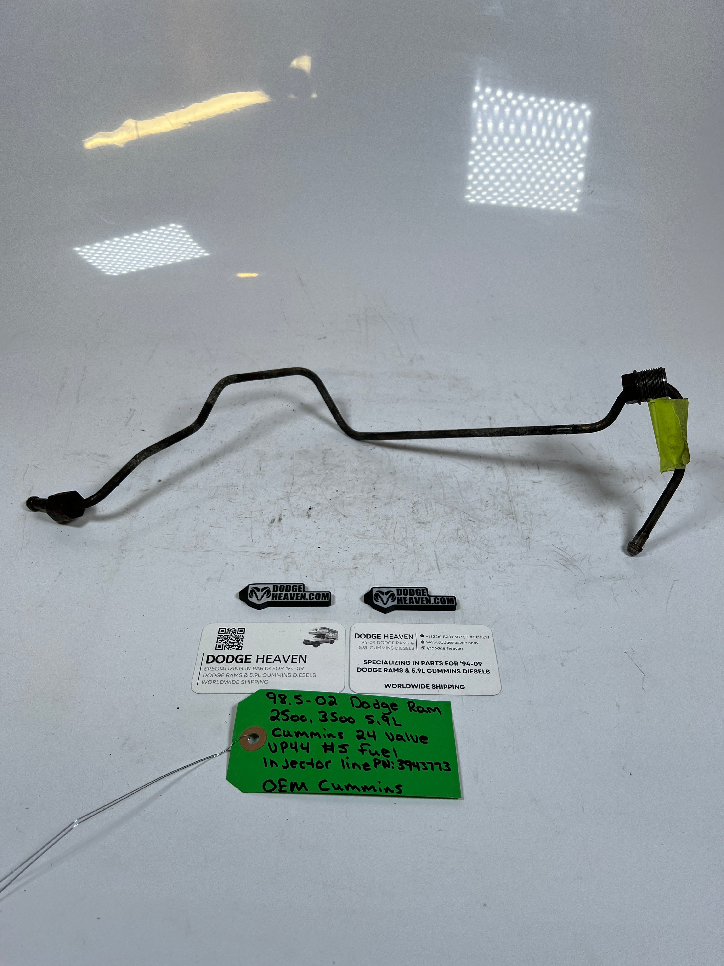 1998.5-2002 Dodge Ram 5.9L 24 Valve #5 Fuel injector Line