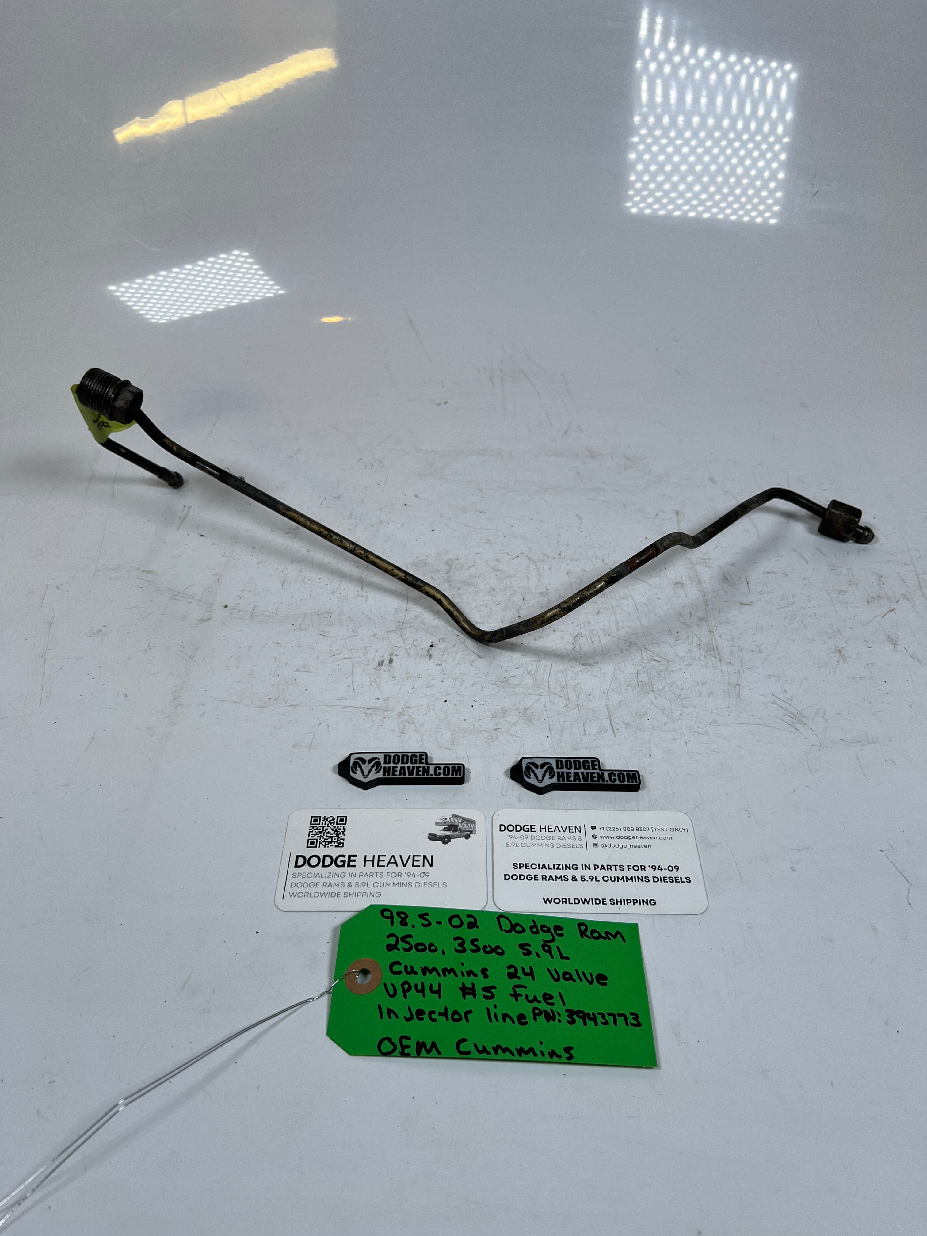 1998.5-2002 Dodge Ram 5.9L 24 Valve #5 Fuel injector Line