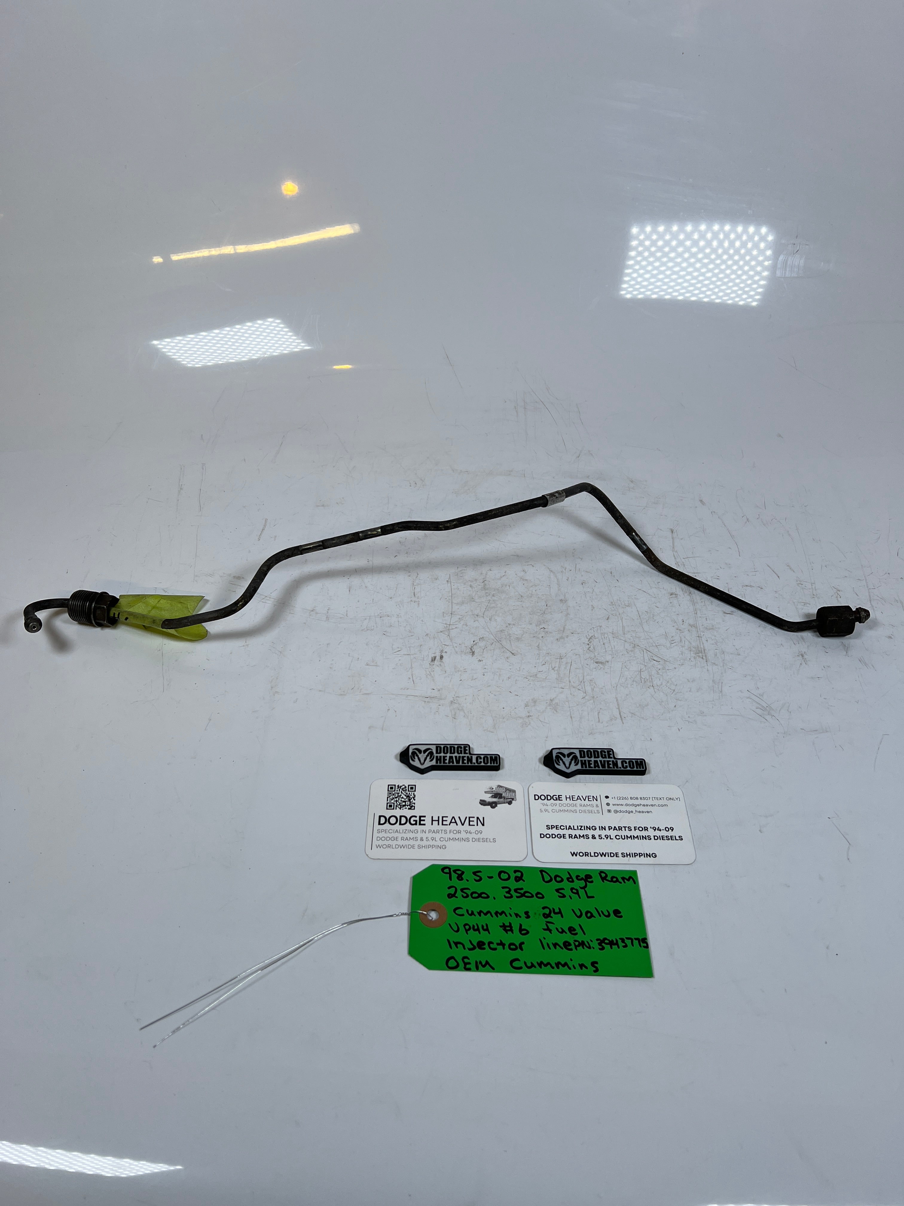 1998.5-2002 Dodge Ram 5.9L 24 valve #6 Fuel Injector Line