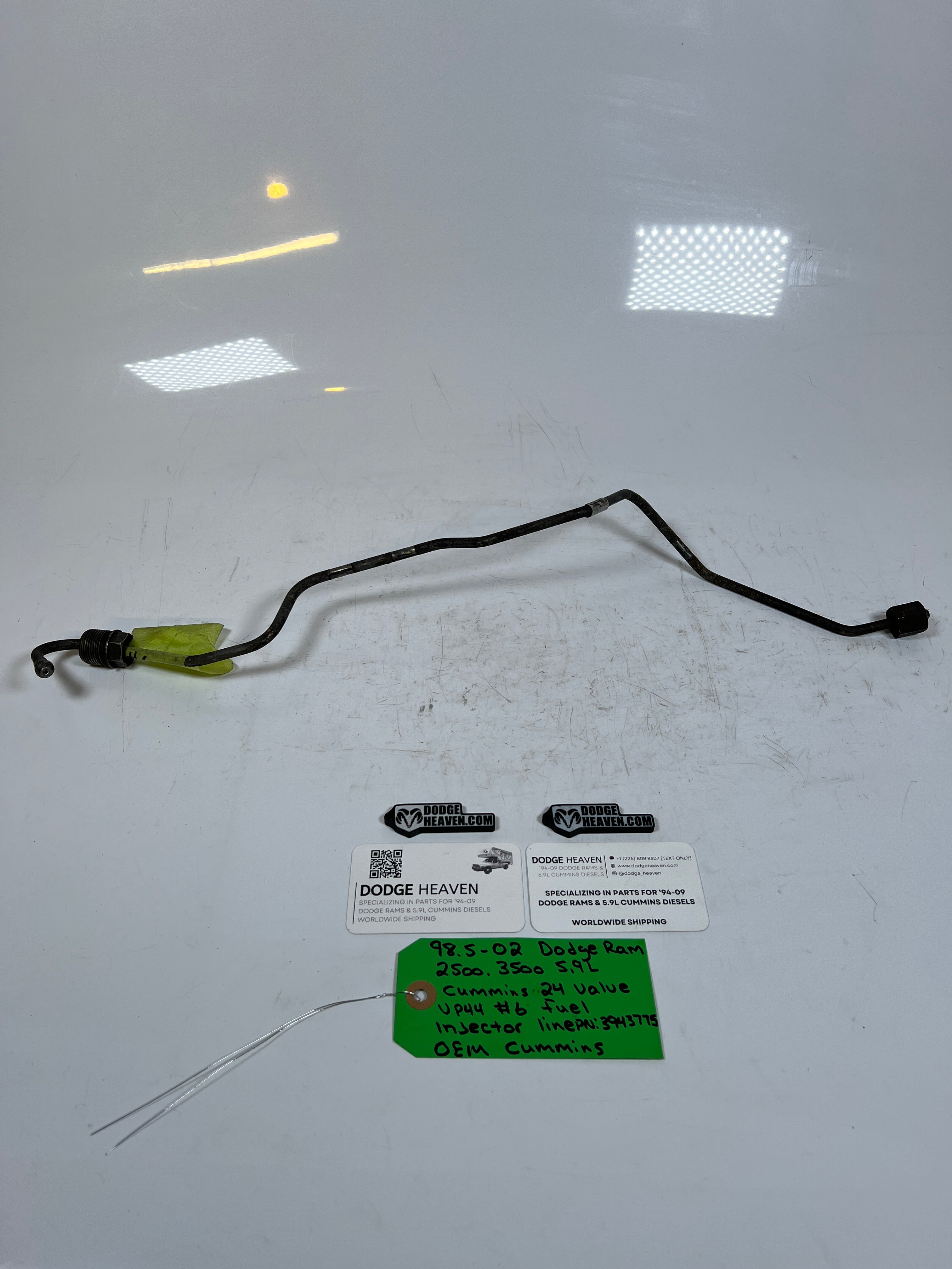 1998.5-2002 Dodge Ram 5.9L 24 valve #6 Fuel Injector Line