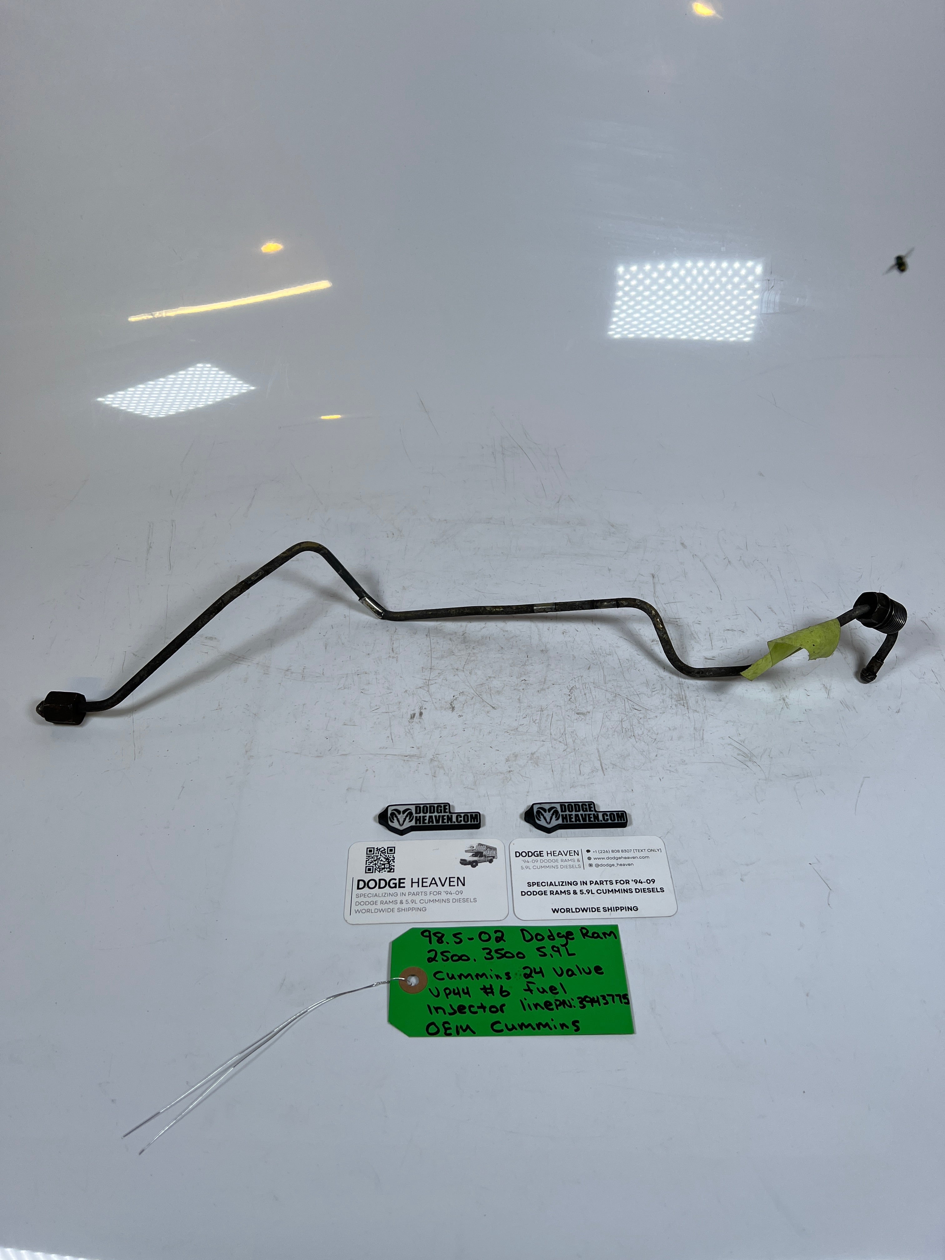 1998.5-2002 Dodge Ram 5.9L 24 valve #6 Fuel Injector Line