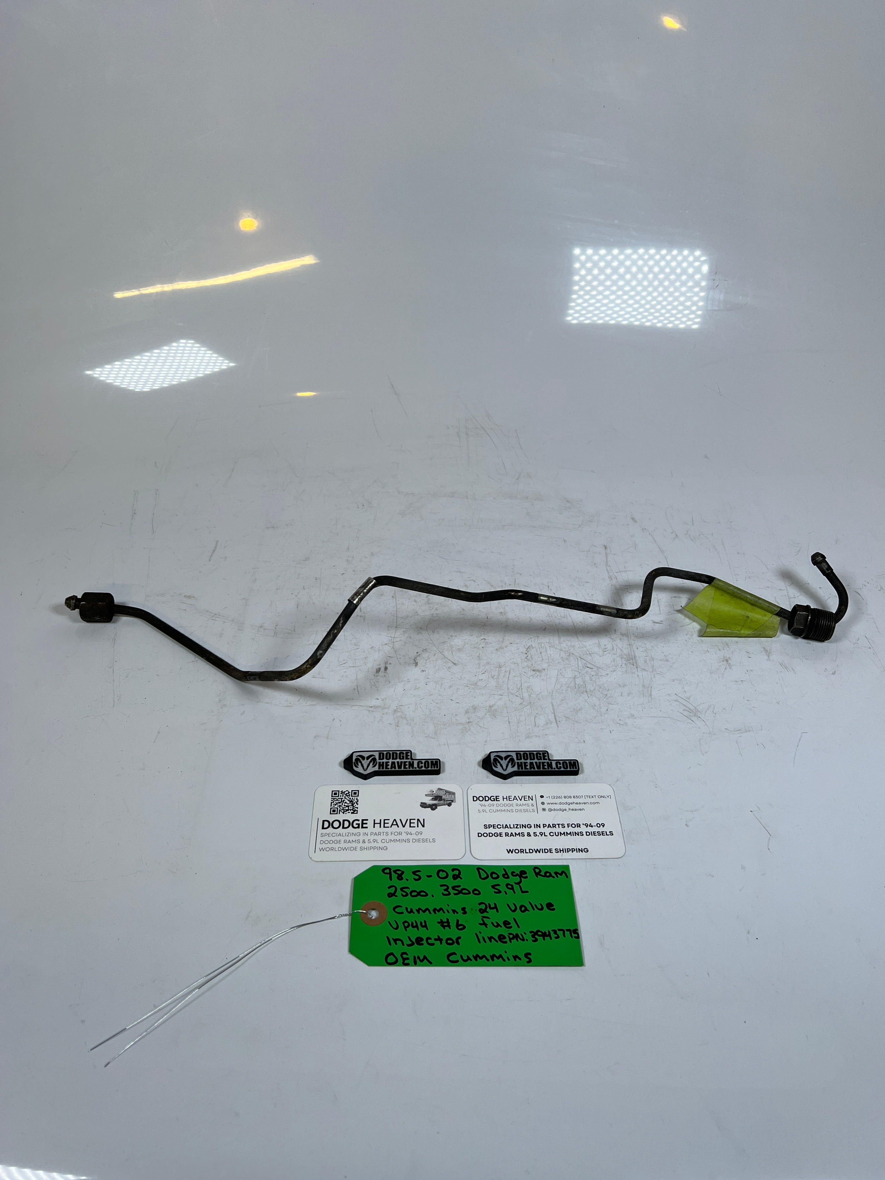 1998.5-2002 Dodge Ram 5.9L 24 valve #6 Fuel Injector Line