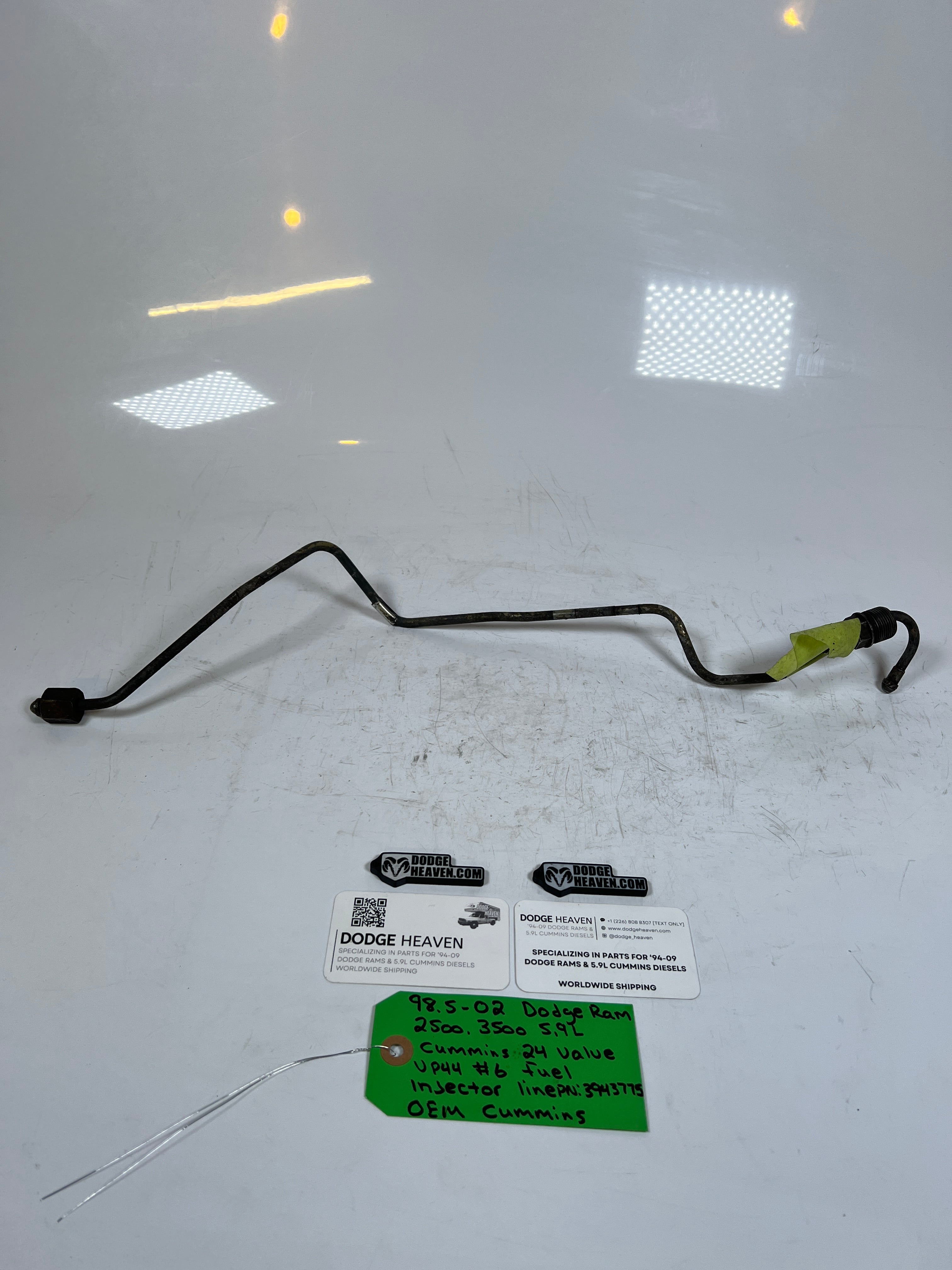 1998.5-2002 Dodge Ram 5.9L 24 valve #6 Fuel Injector Line