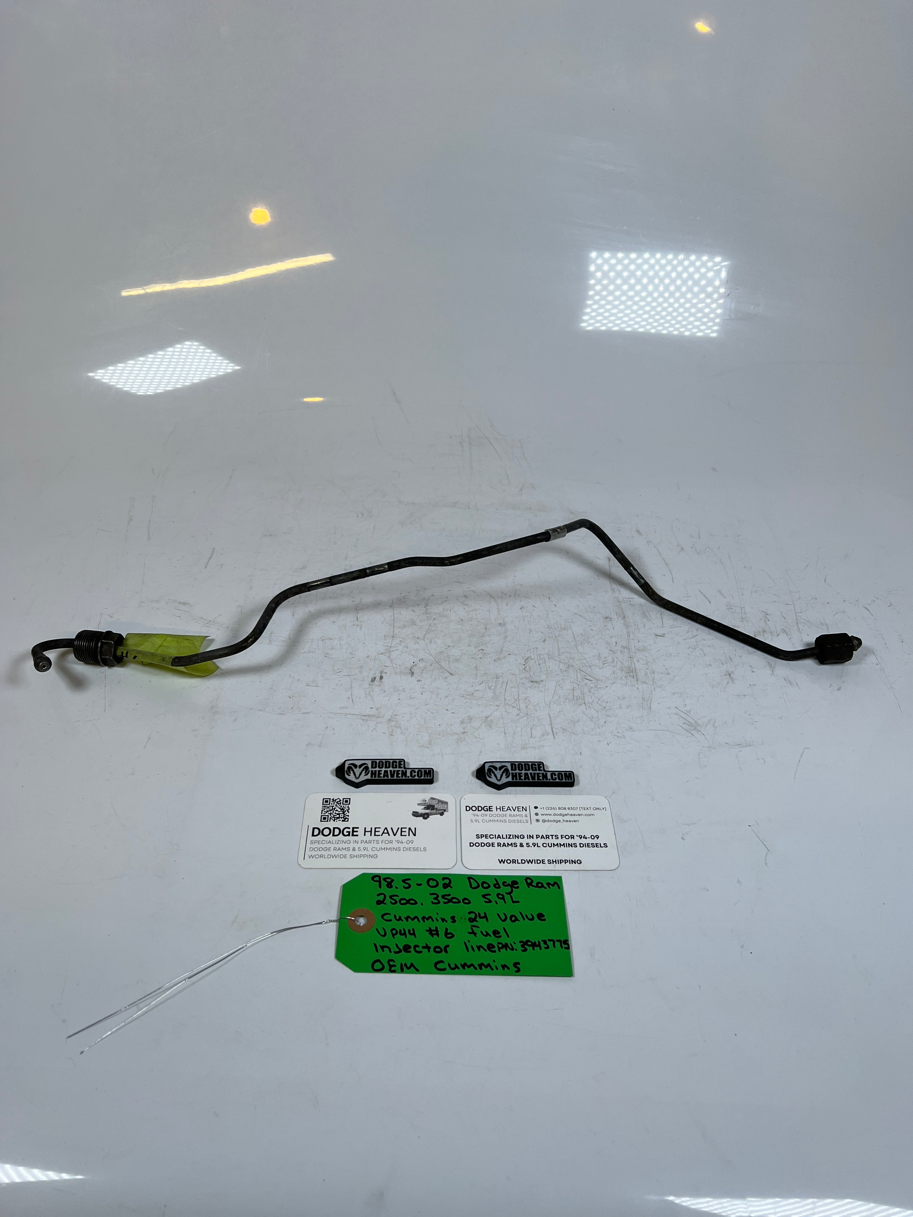 1998.5-2002 Dodge Ram 5.9L 24 valve #6 Fuel Injector Line