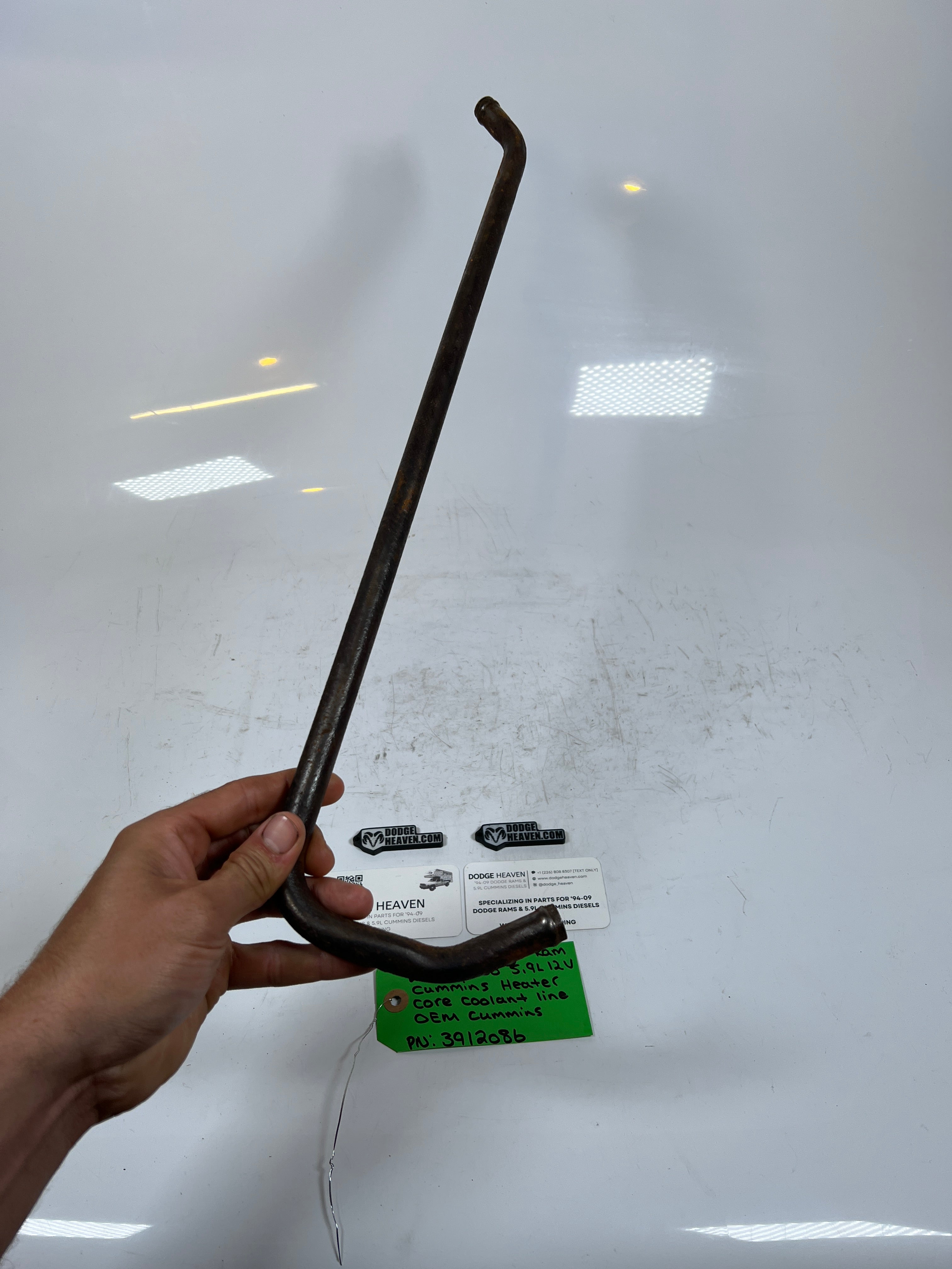 1989-1998 Dodge Ram 5.9L 12V Cummins Heater Core Coolant Line