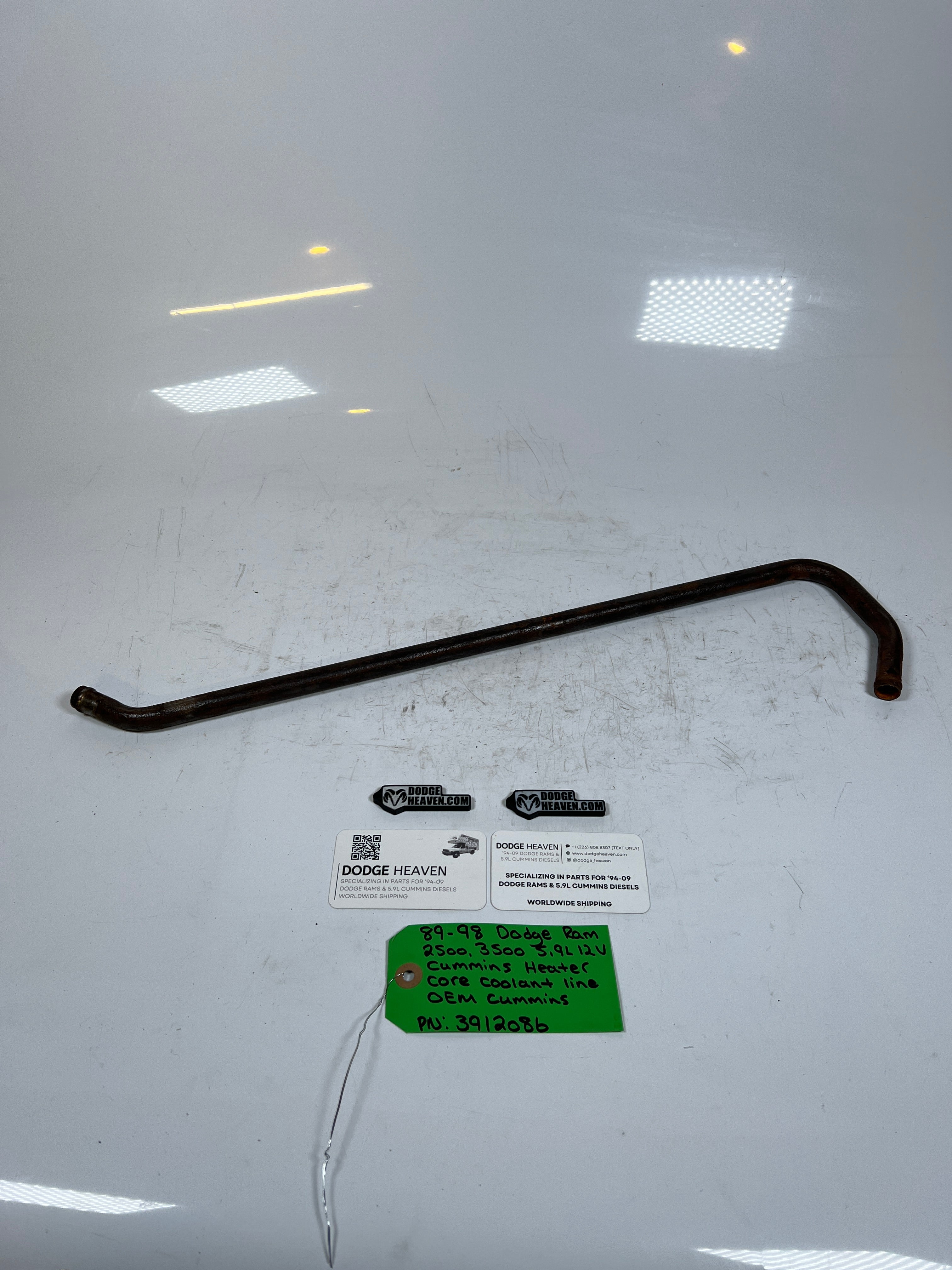 1989-1998 Dodge Ram 5.9L 12V Cummins Heater Core Coolant Line