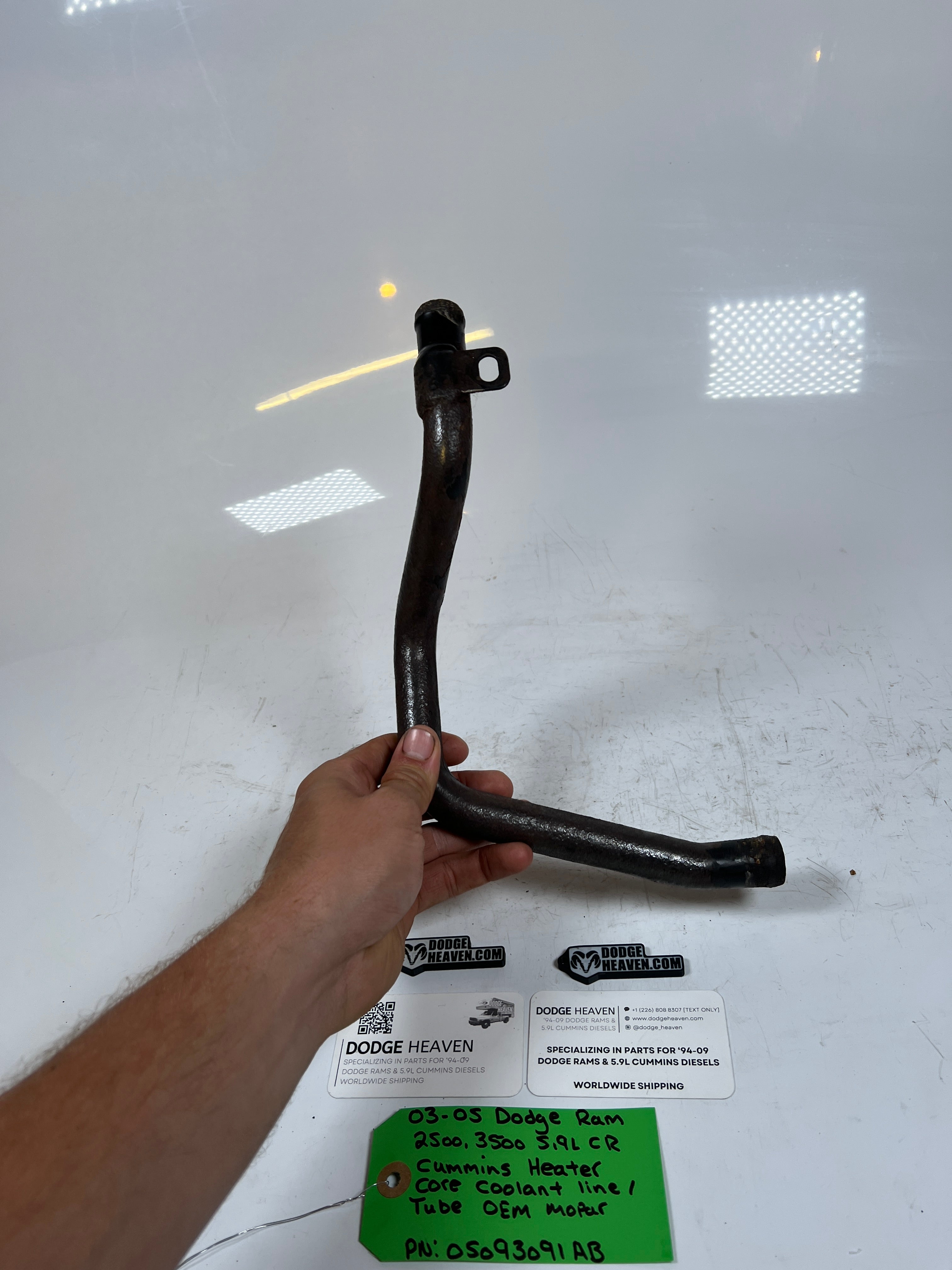 2003-2005 Dodge Ram 5.9L CR Cummins Heater Core Coolant Line