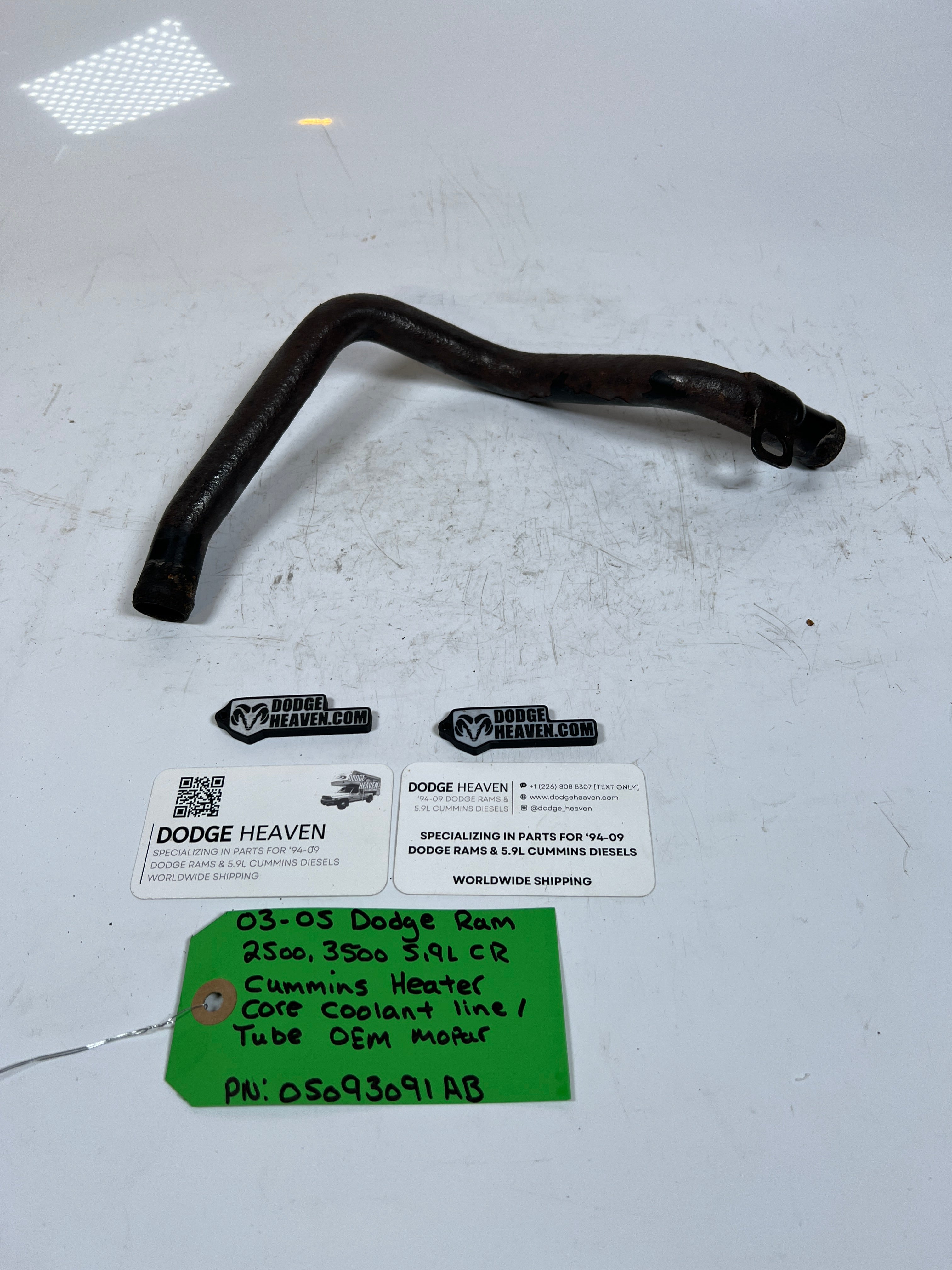 2003-2005 Dodge Ram 5.9L CR Cummins Heater Core Coolant Line