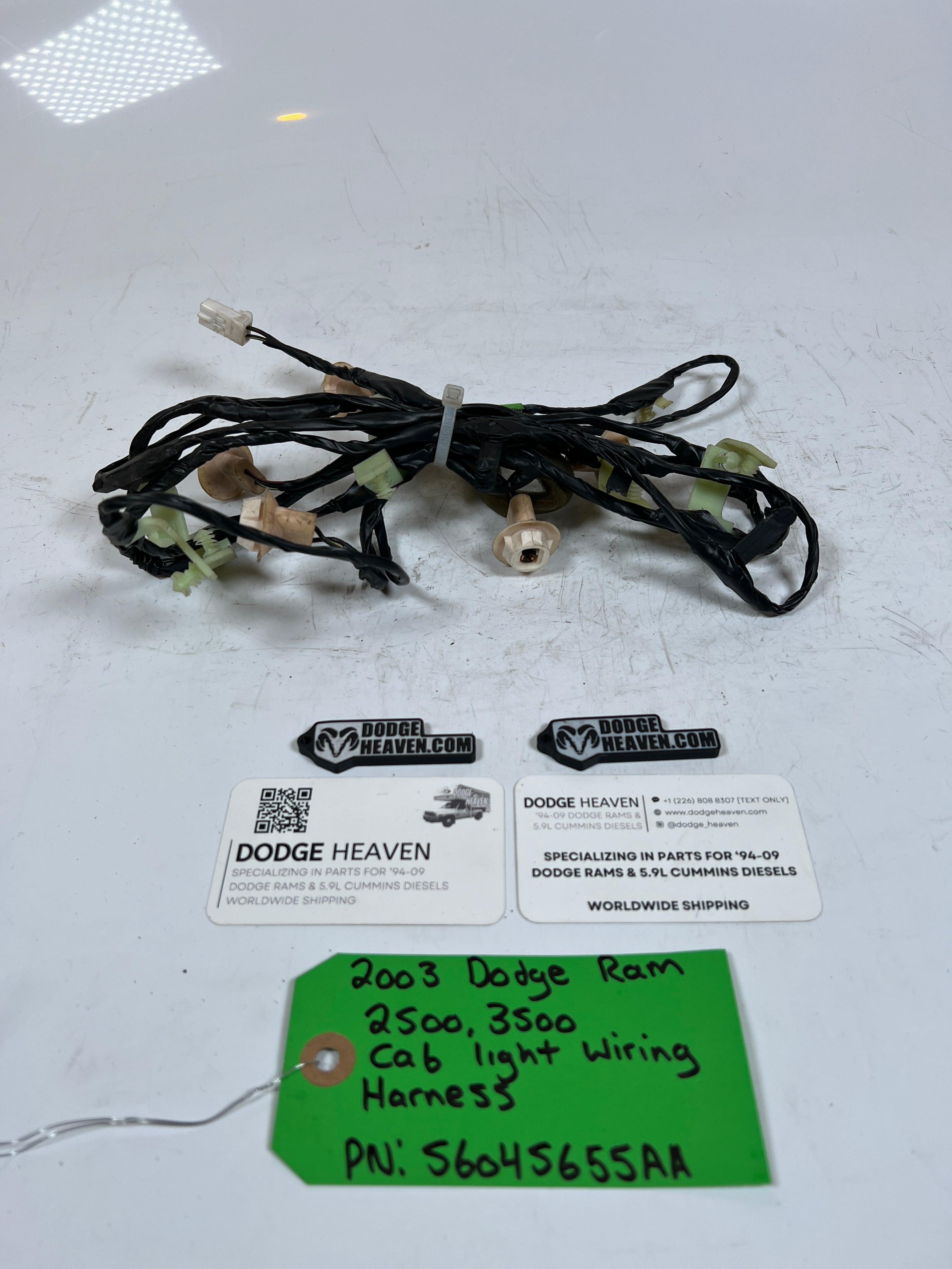 2003-2003 Dodge Ram 2500 3500 Cab Light Wiring Hanress