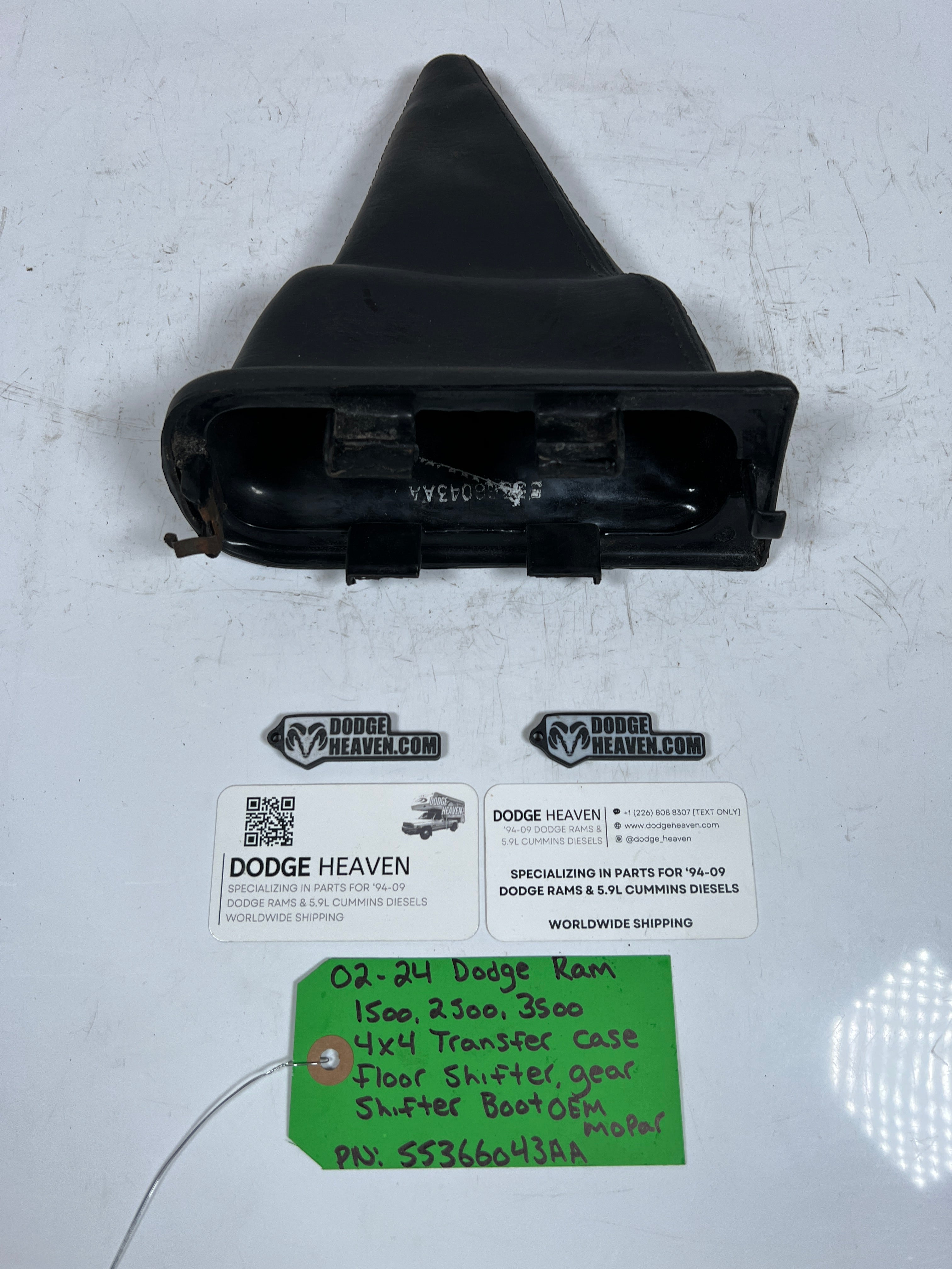 2002-2024 Dodge Ram 1500-3500 4x4 Transfer Case Floor Shifter boot