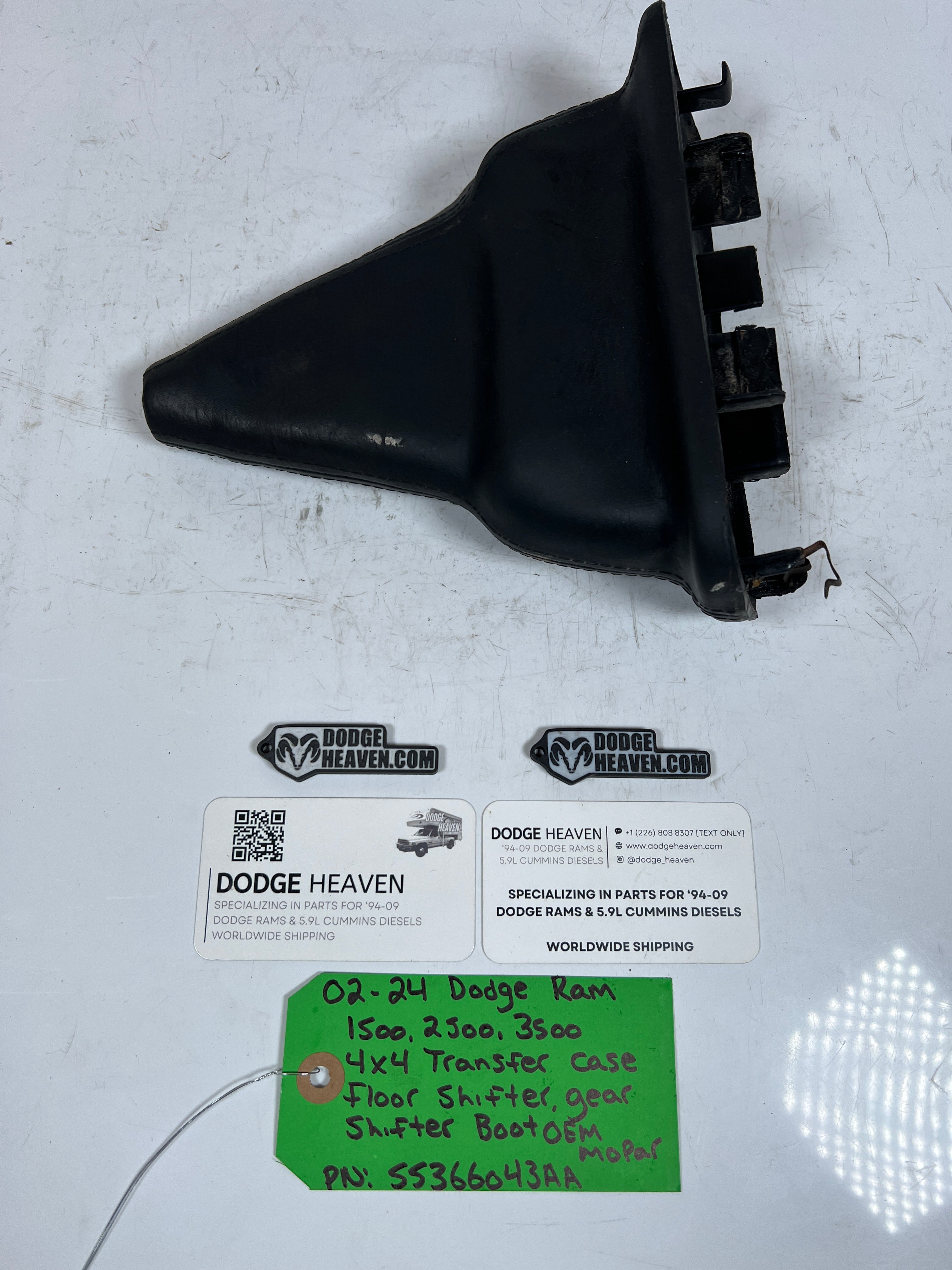 2002-2024 Dodge Ram 1500-3500 4x4 Transfer Case Floor Shifter boot