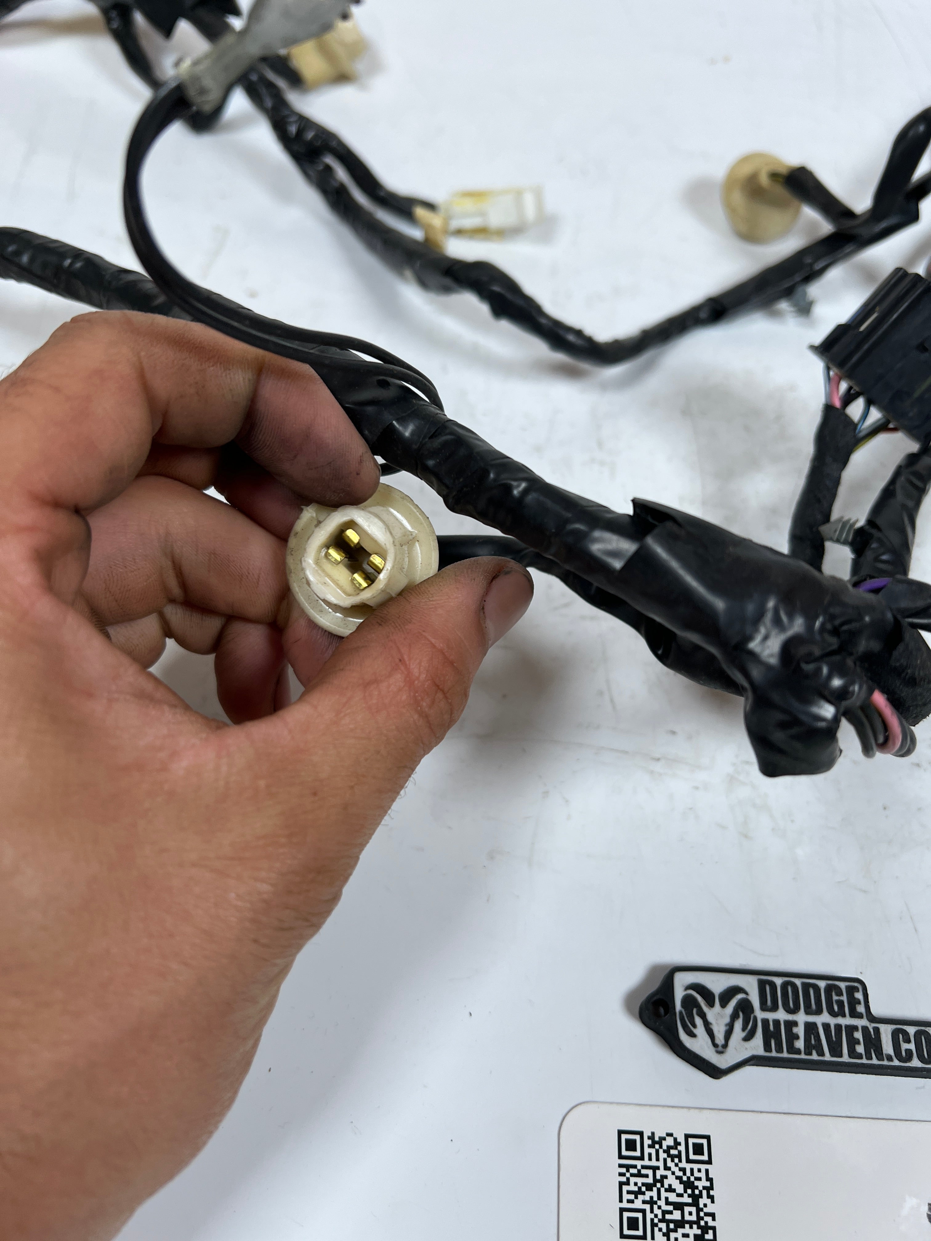 1994-1997 Dodge Ram 2500 3500 Overhead Console Wiring harness With Cab Light