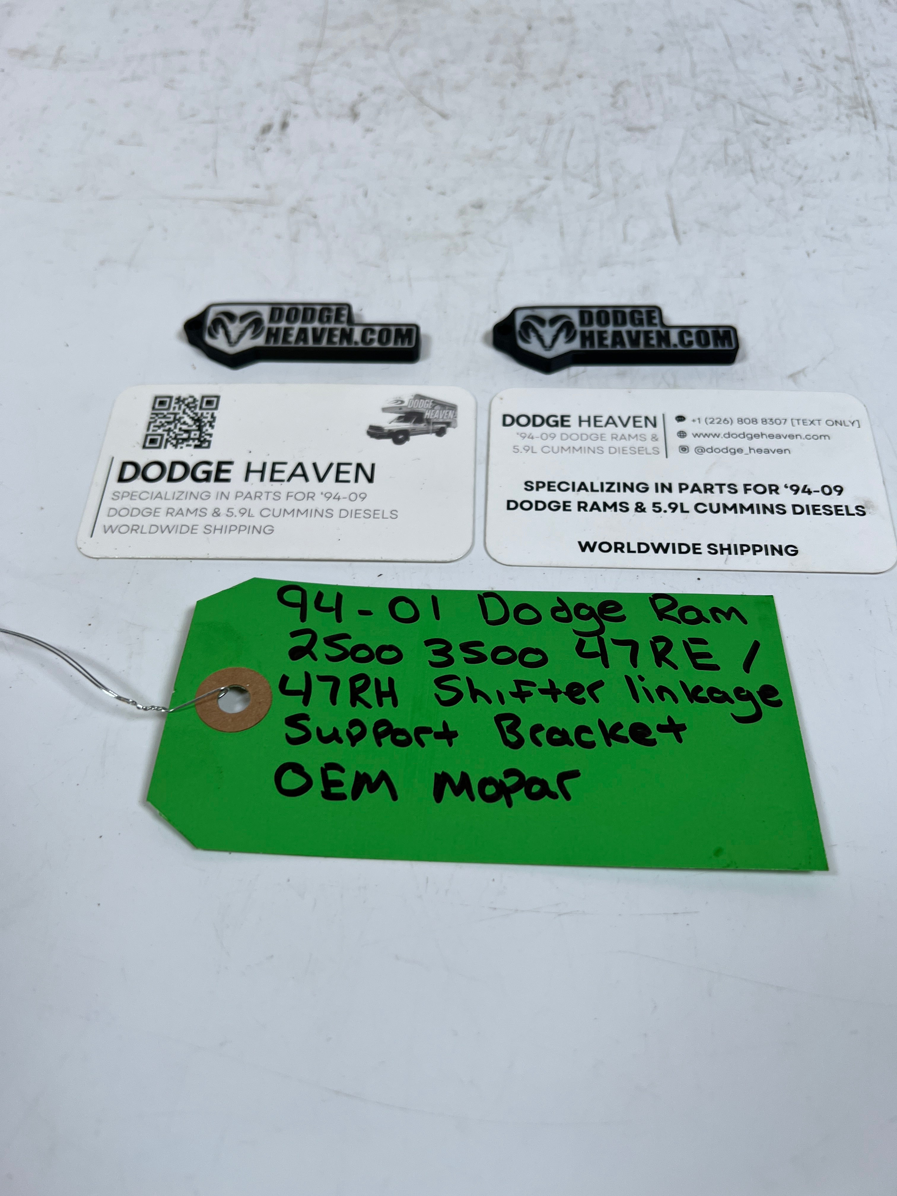 1994-2001 Dodge Ram 2500 3500 47RE 47RH Shifter Linkage Support Bracket